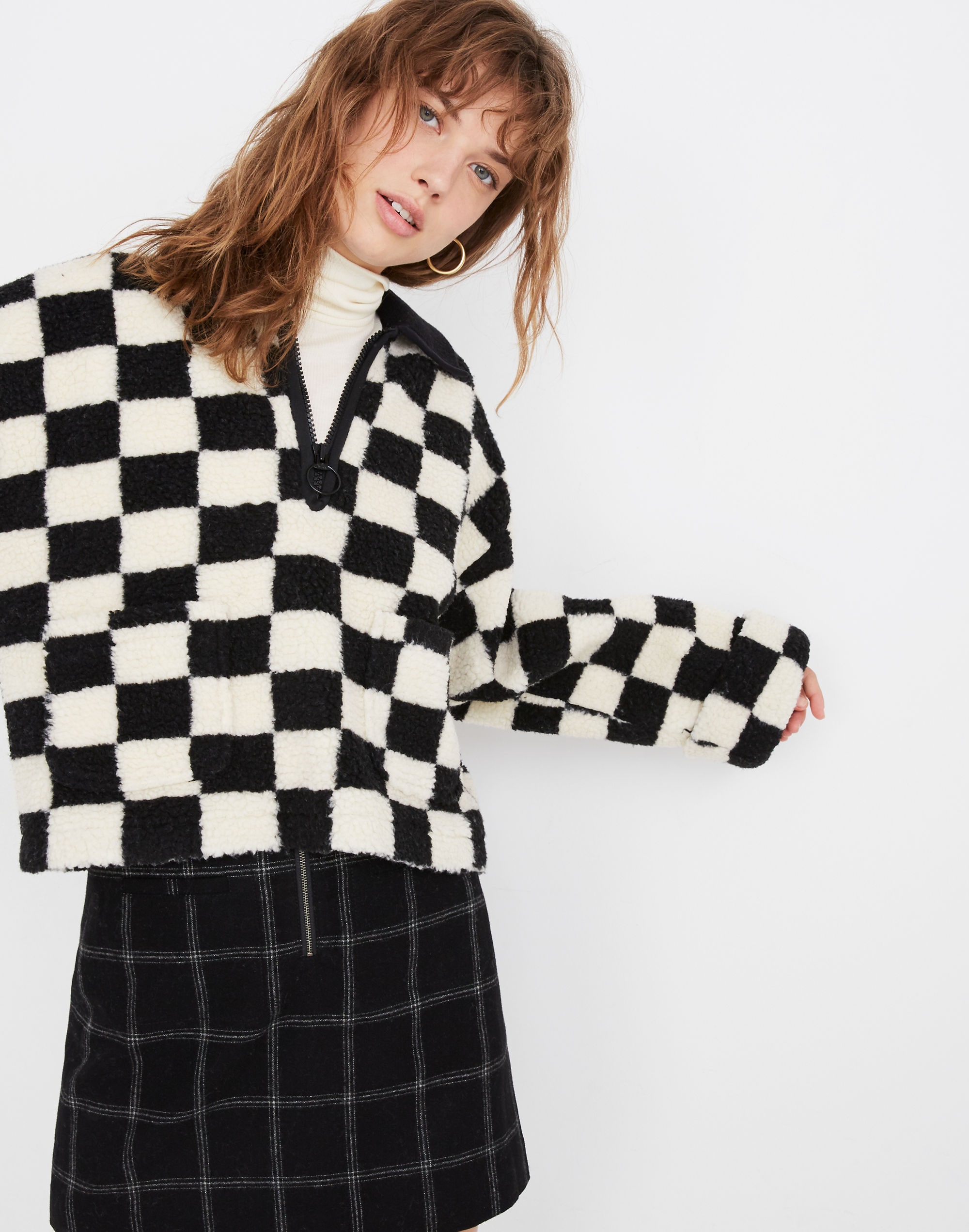 Sherpa Popover in Checkerboard