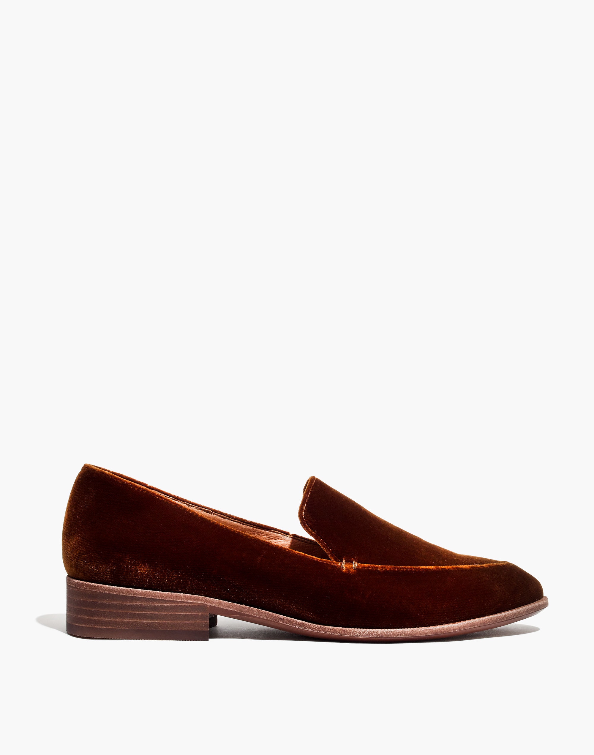 The Frances Loafer in Velvet
