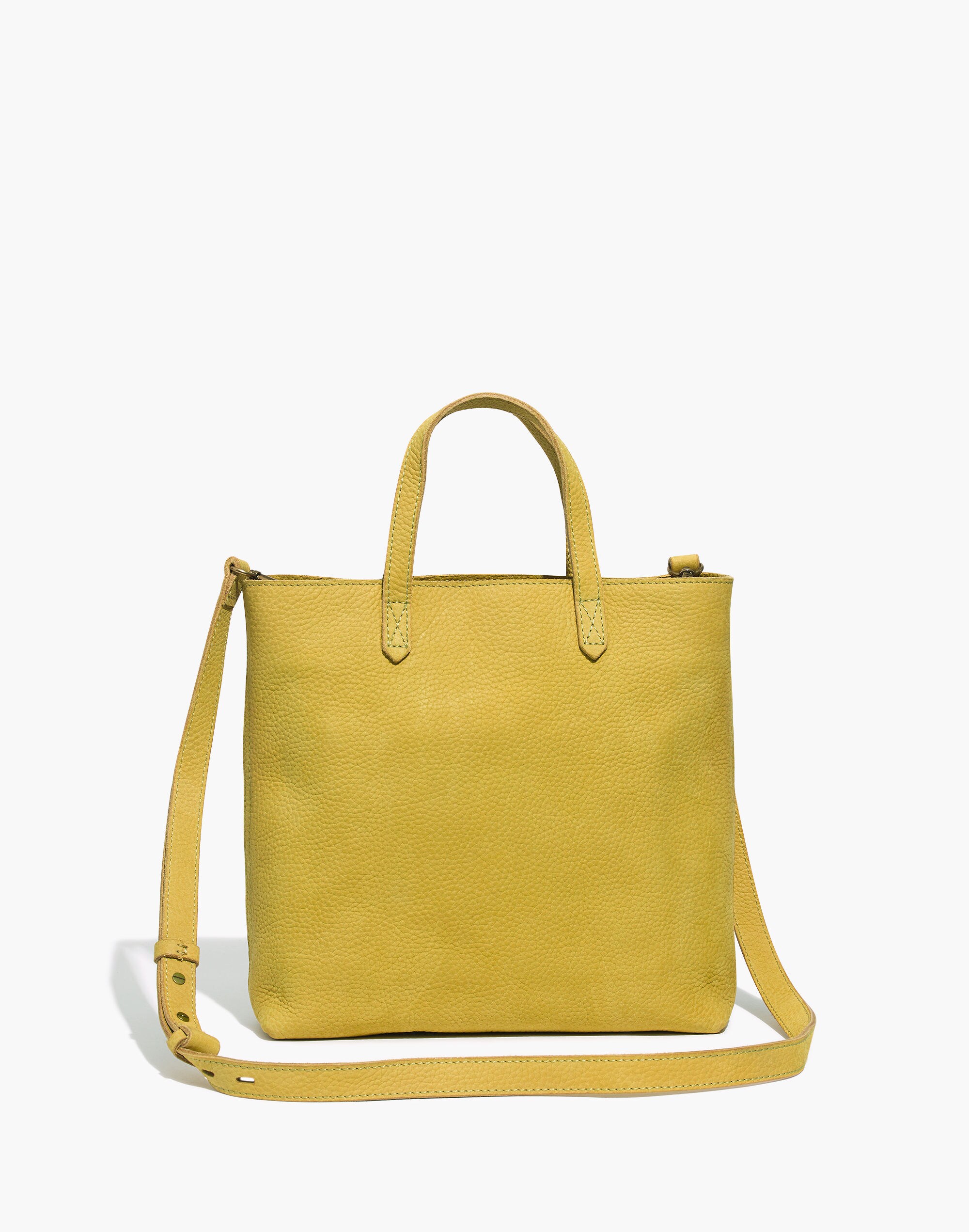 The Zip-Top Transport Crossbody in Nubuck Leather