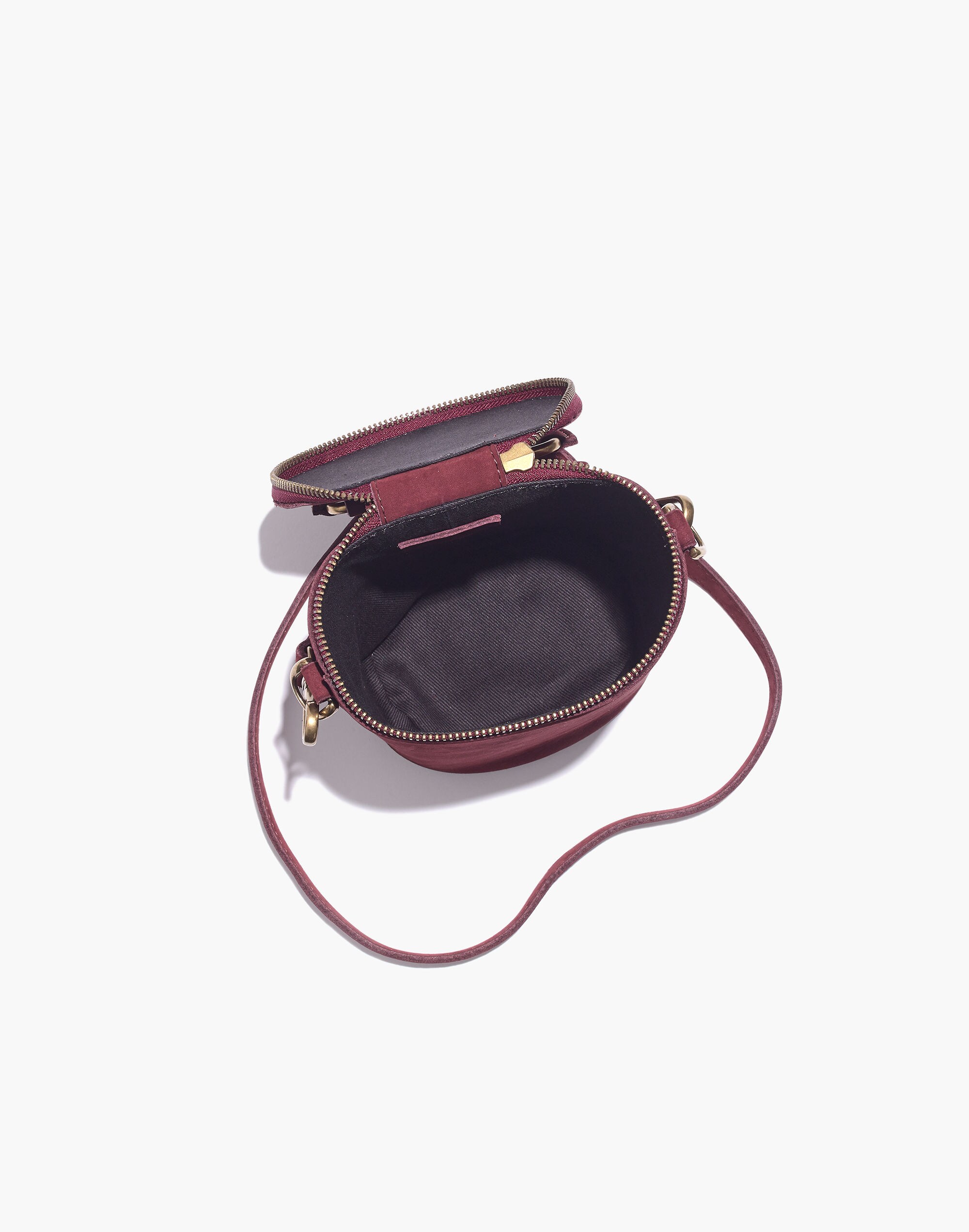 The Holland Binocular Bag in Nubuck Leather