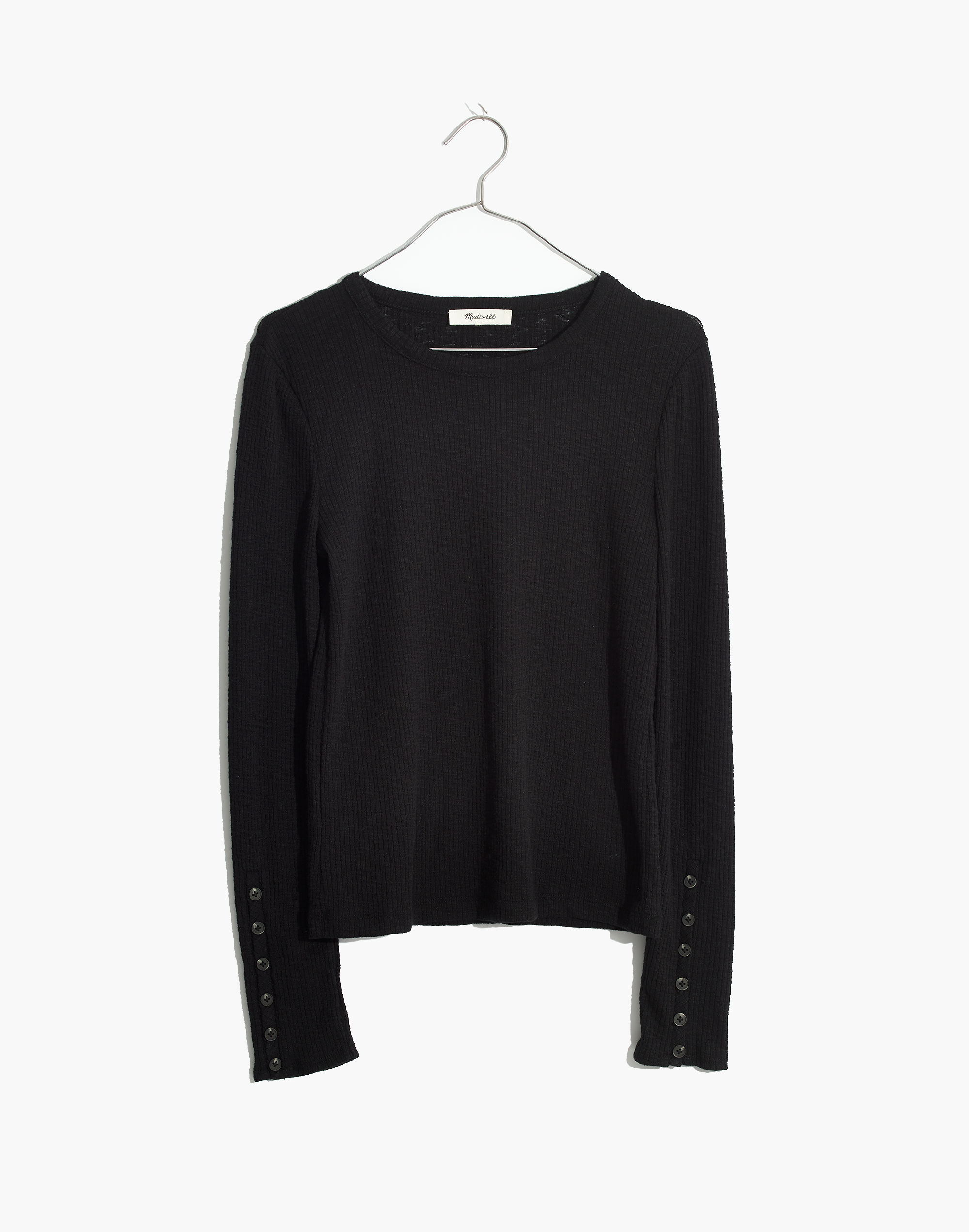 button-sleeve tee