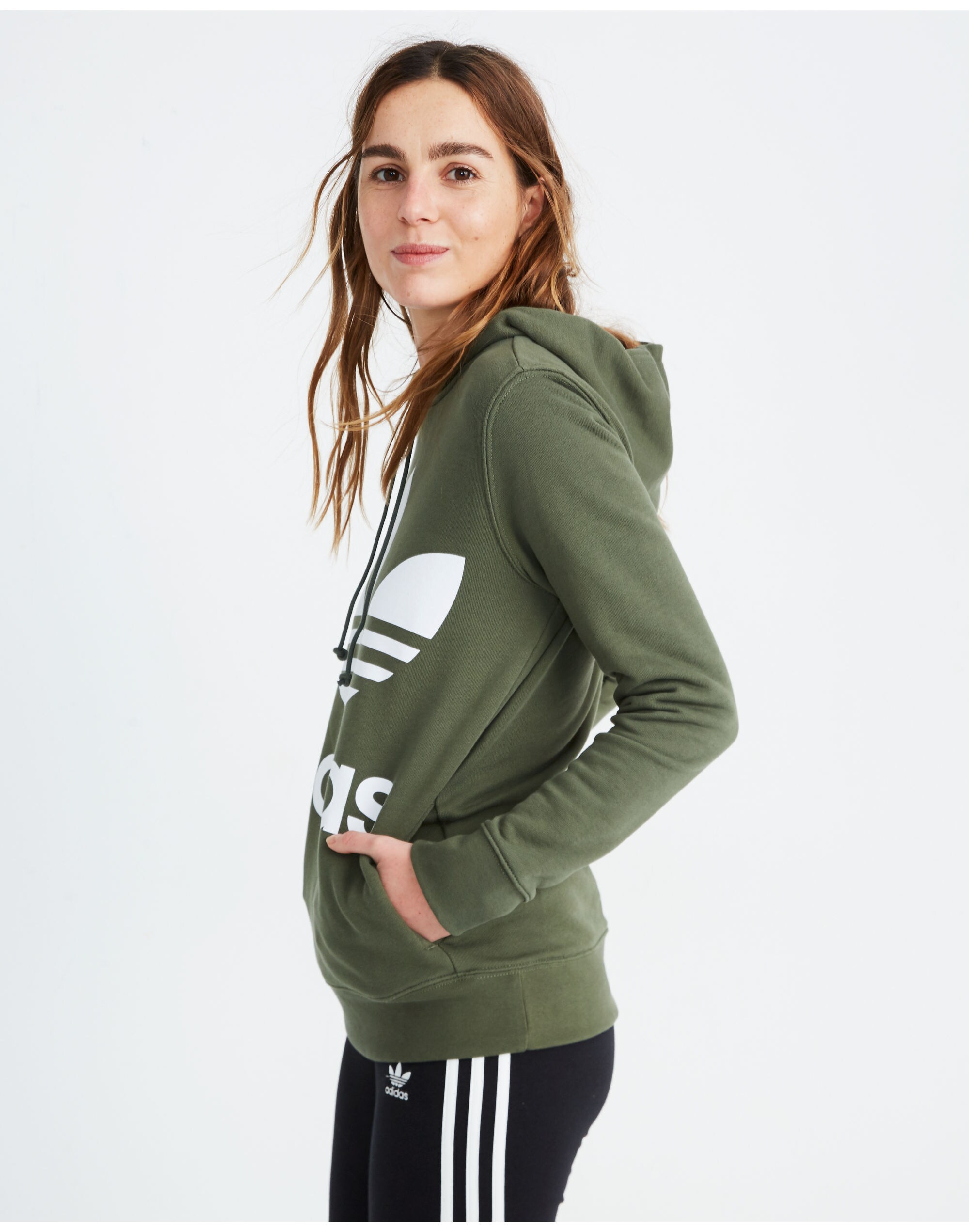 Adidas&reg; Originals Trefoil Hoodie Sweatshirt