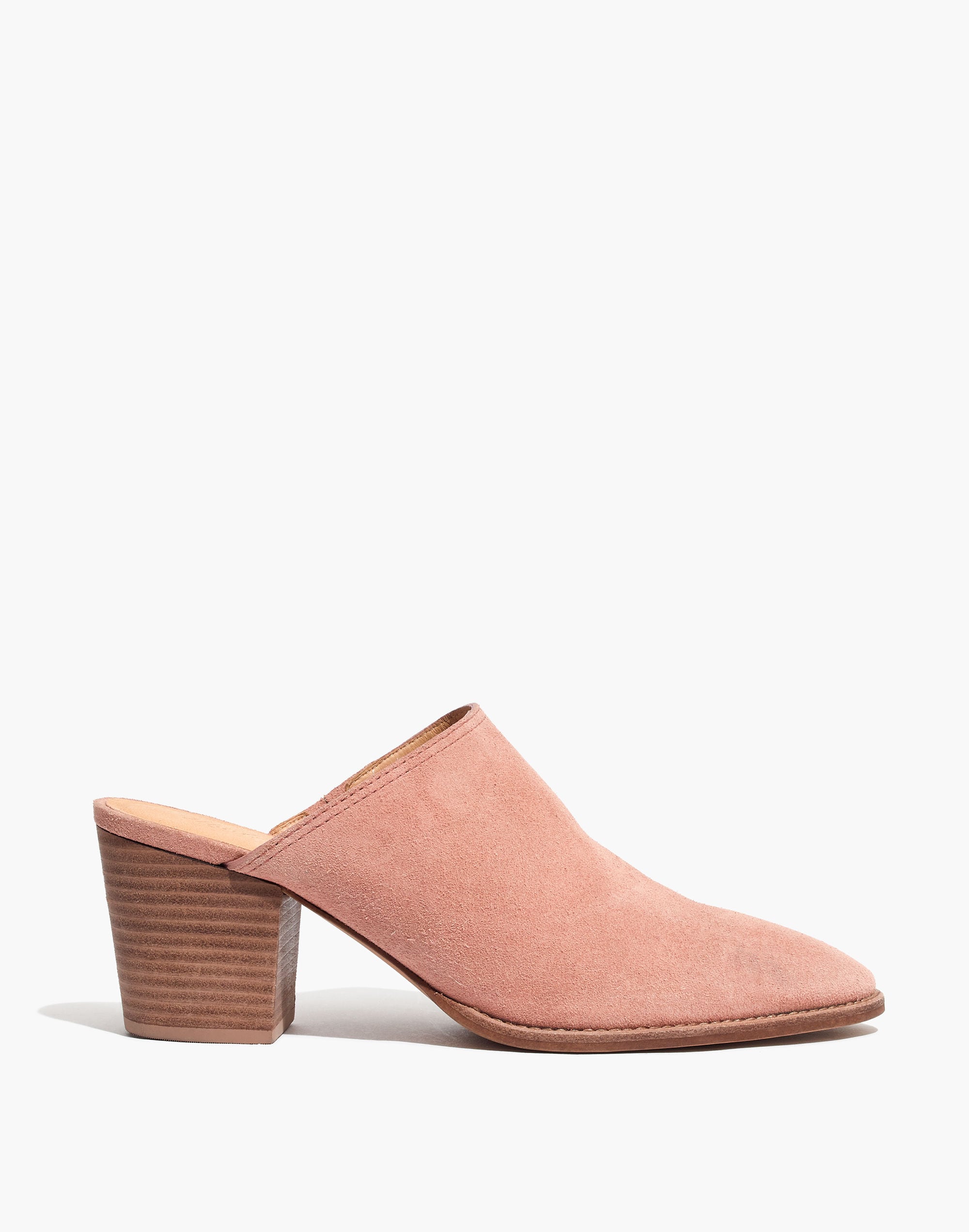 The Harper Mule in Suede
