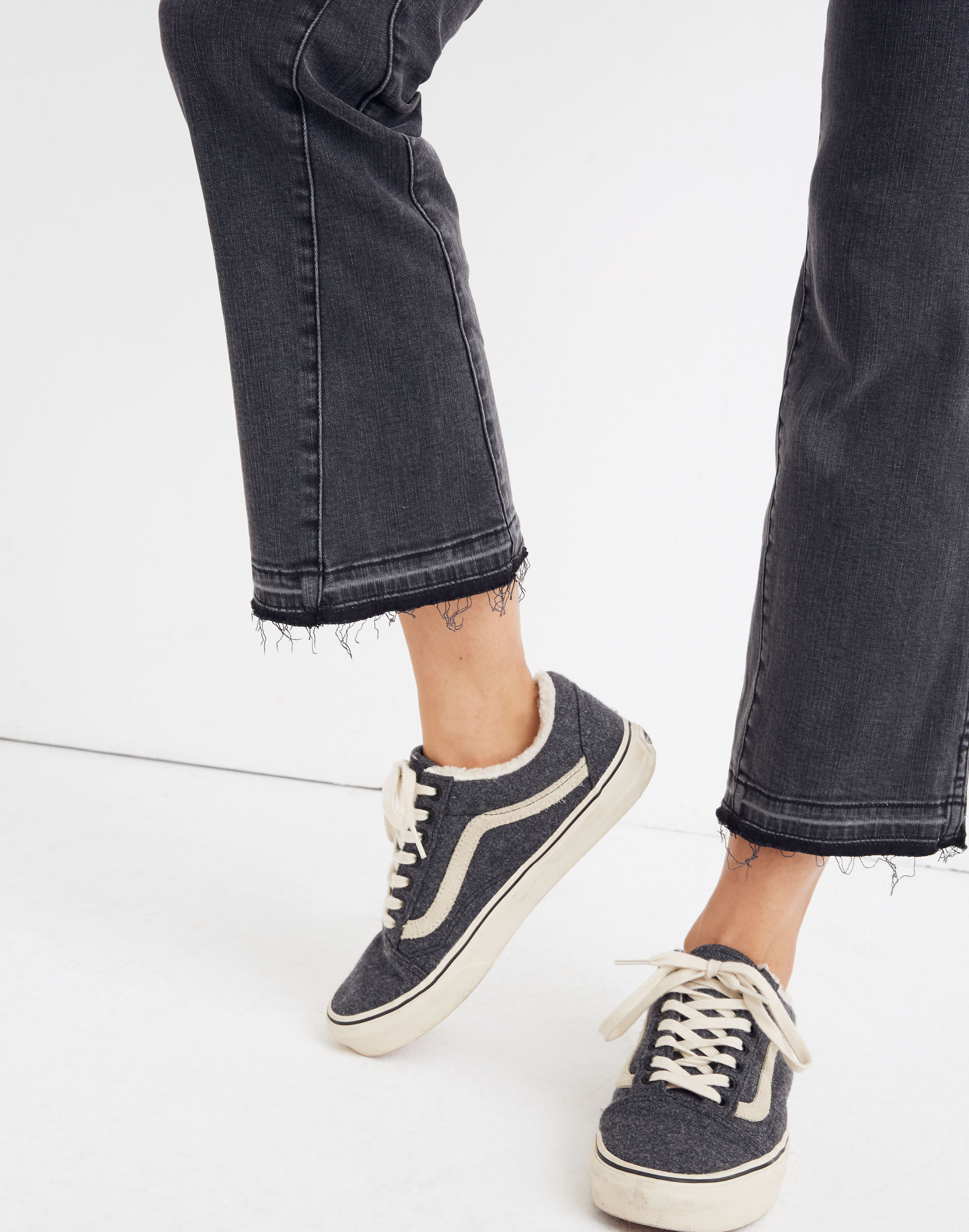 Cali Demi-Boot Jeans in Tobin Wash: Inset-Leg Edition