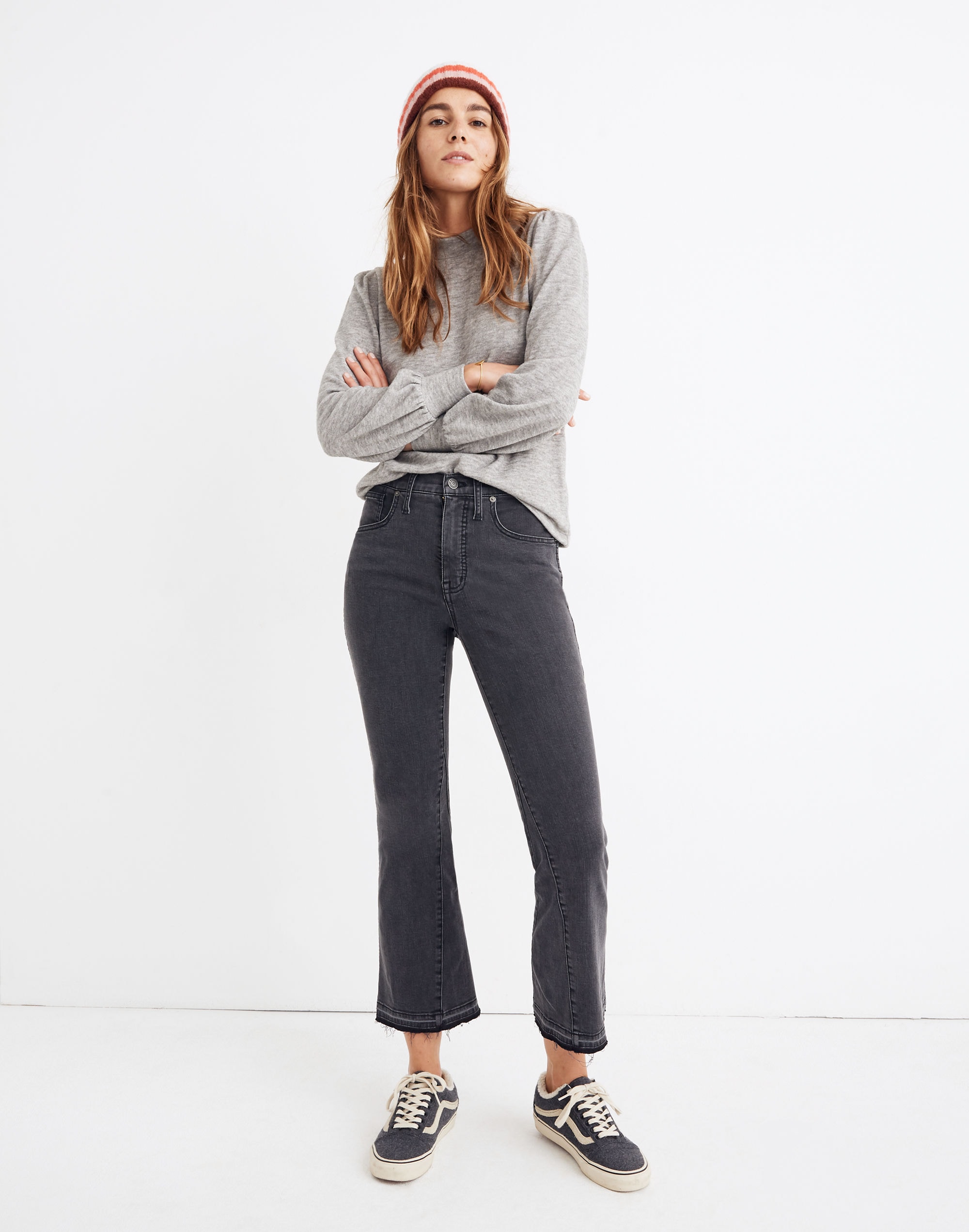 Cali Demi-Boot Jeans in Tobin Wash: Inset-Leg Edition