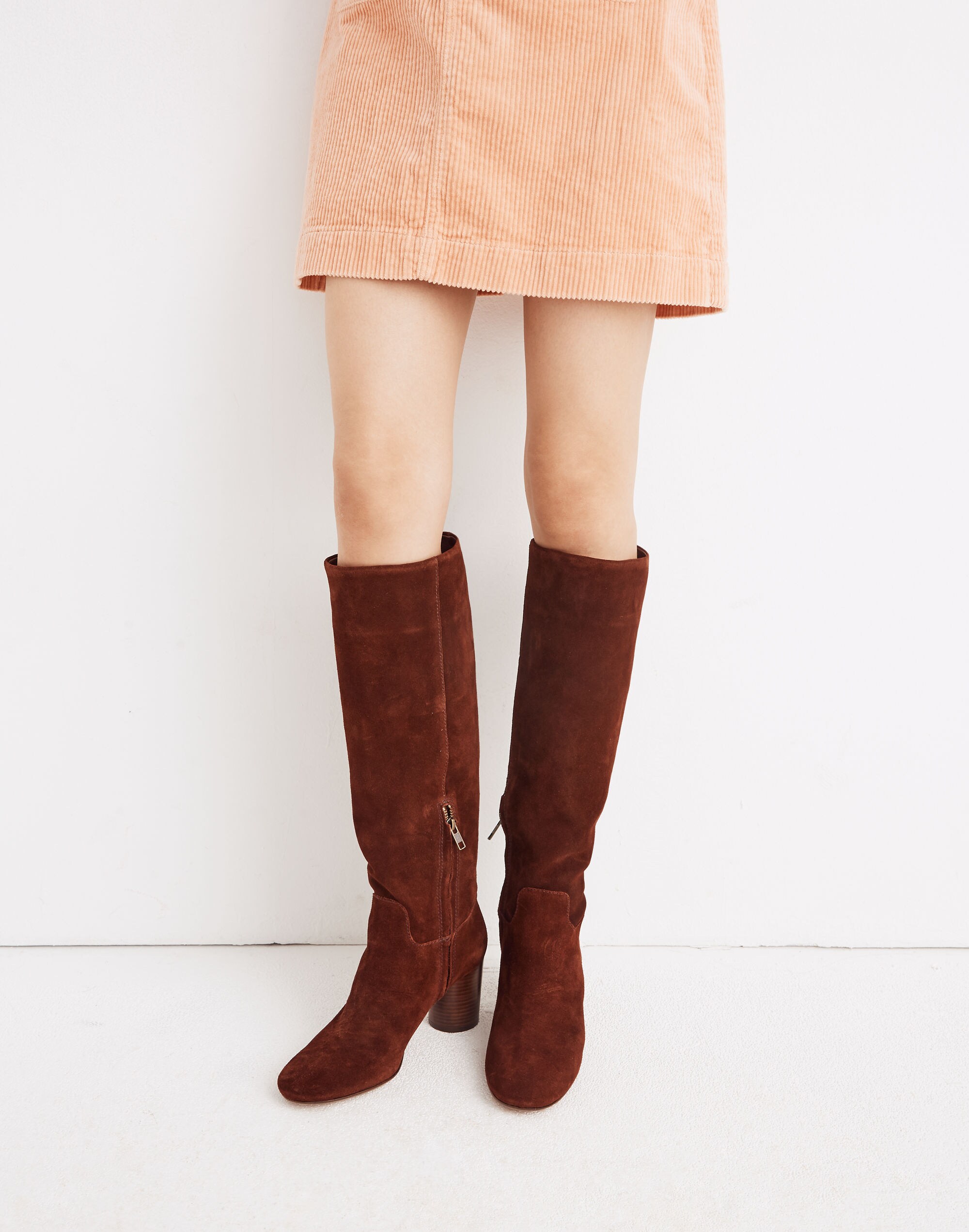 The Scarlett Tall Boot in Suede