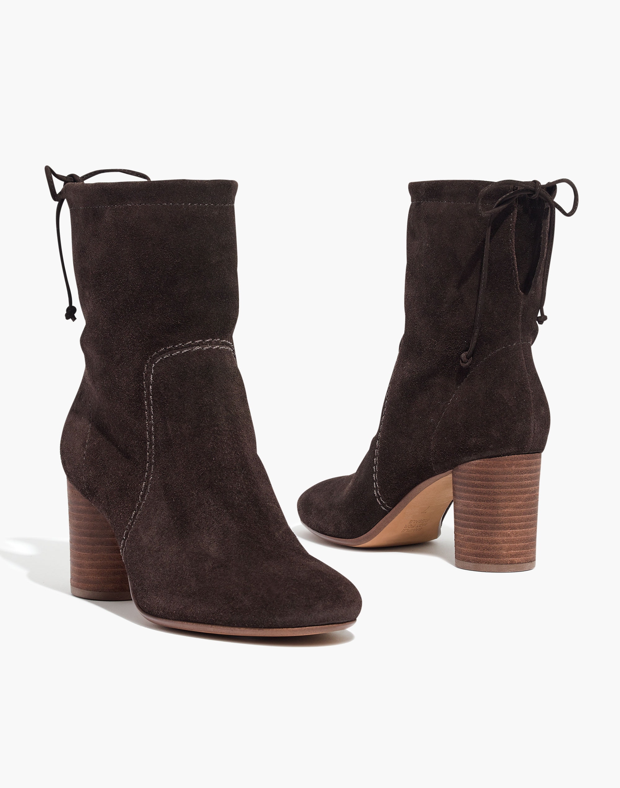The Neva Foldover Boot in Suede
