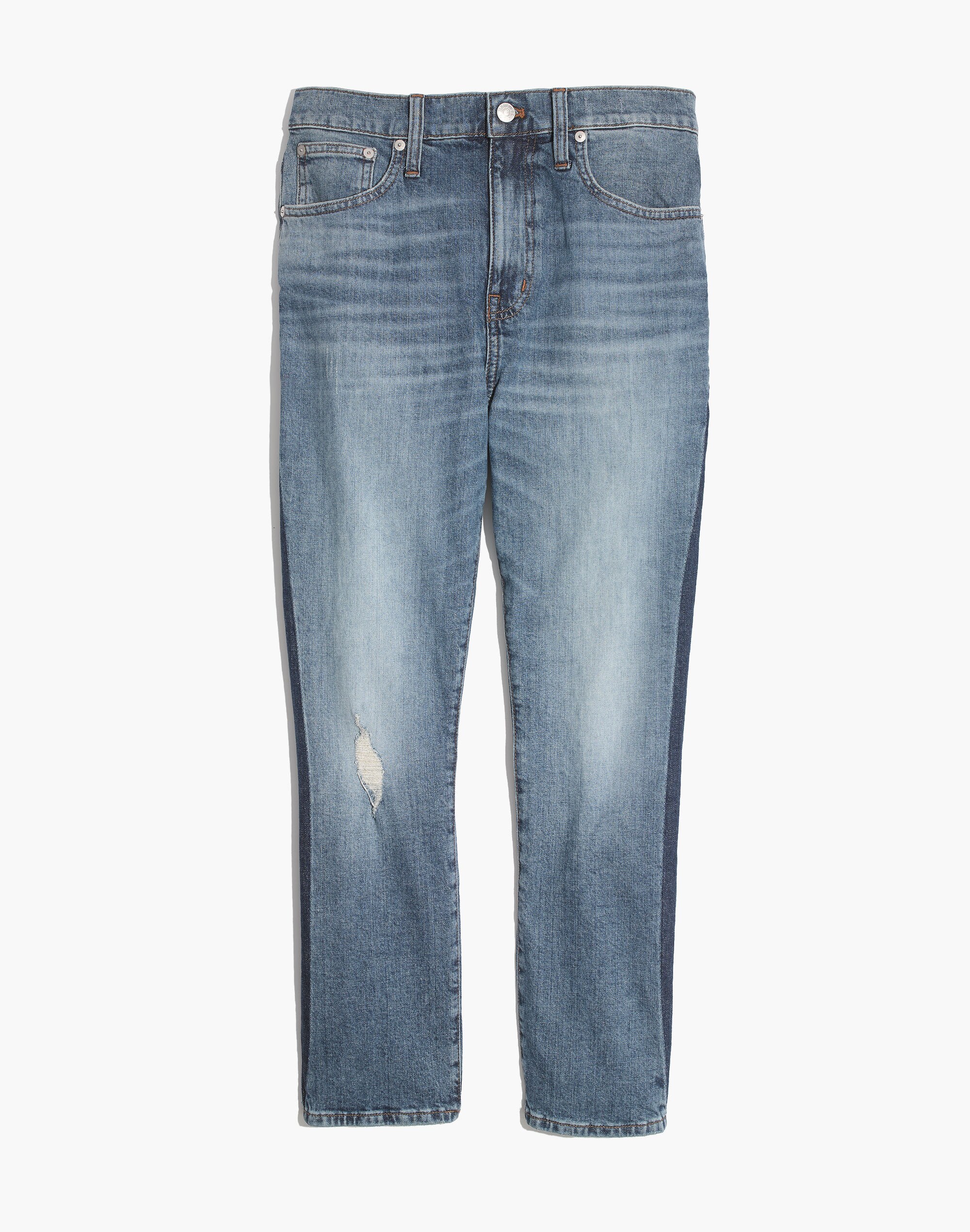 The High-Rise Slim Boyjean in Raebrook Wash: Eco Edition
