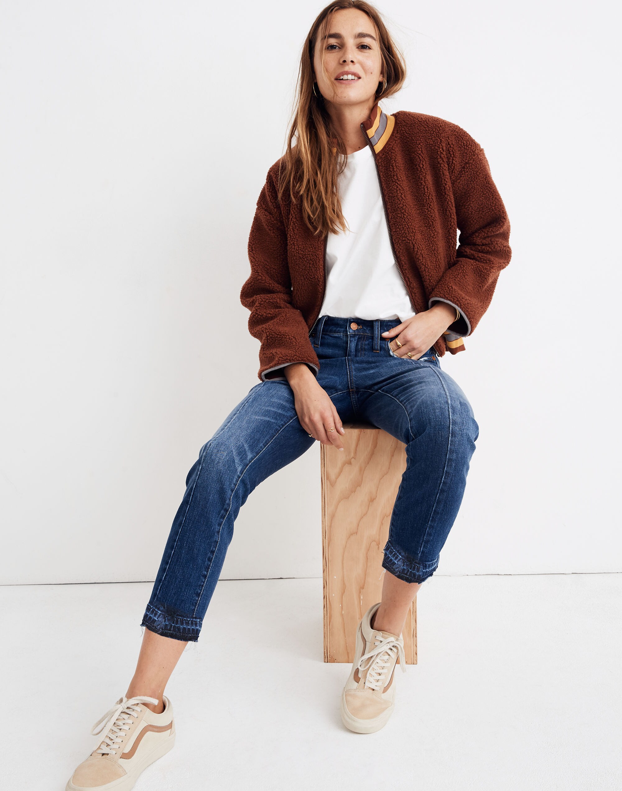 The High-Rise Slim Boyjean: Seamed Edition