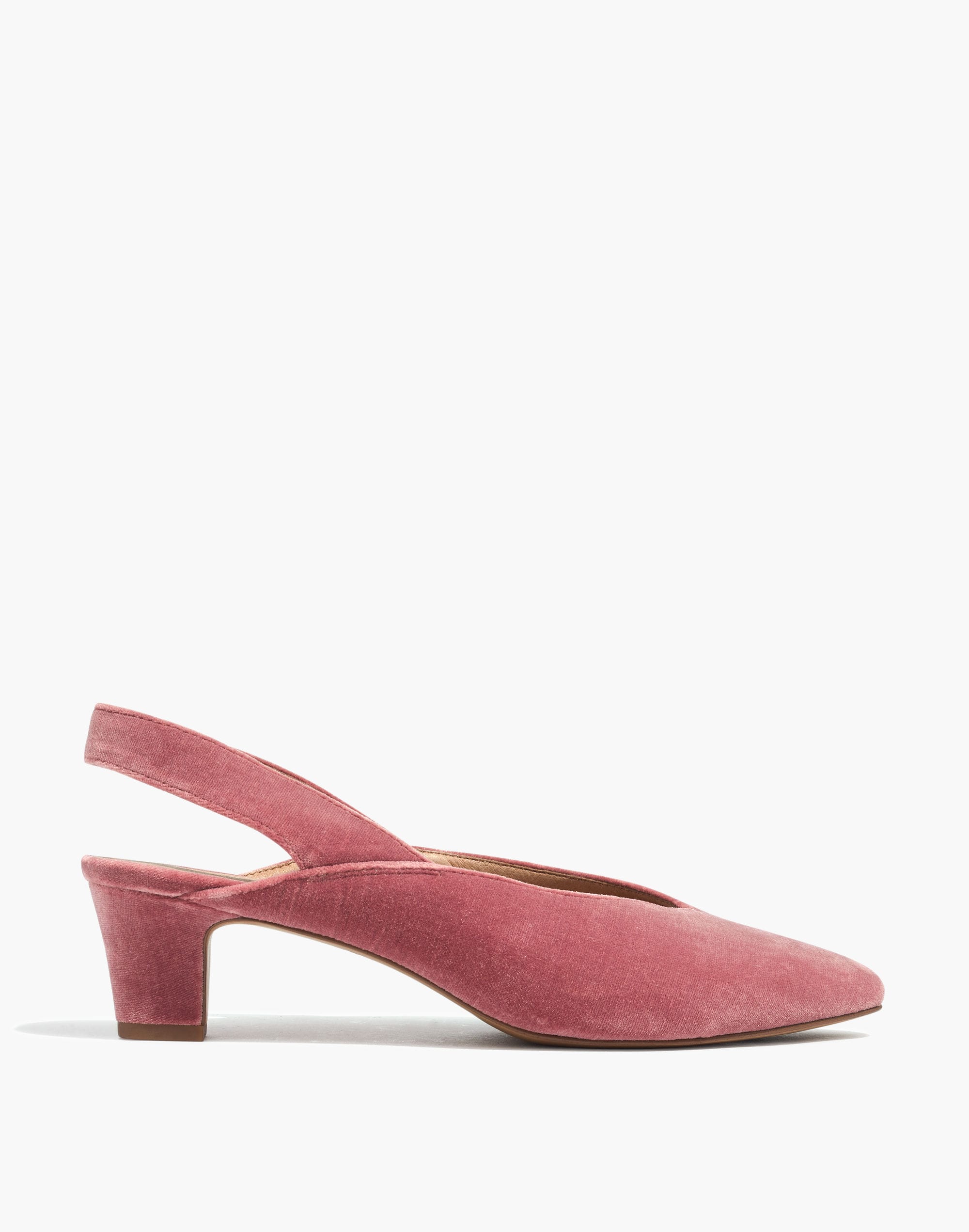The Etta Slingback Pump in Velvet