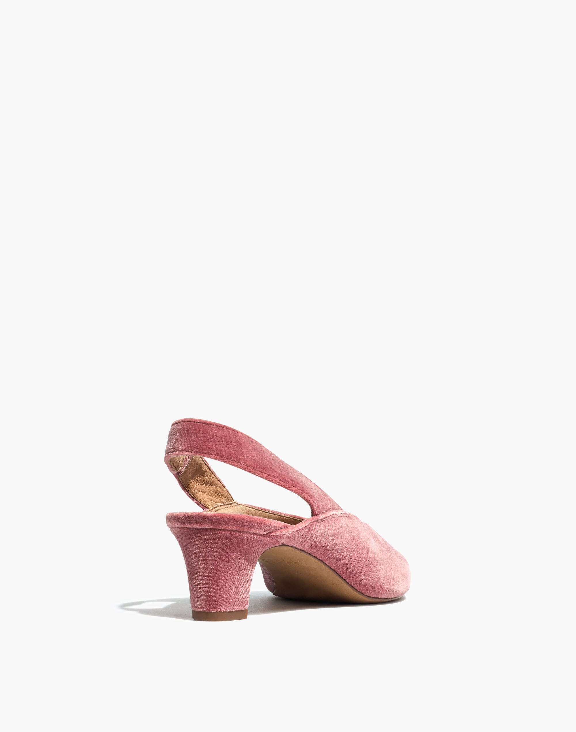 The Etta Slingback Pump in Velvet
