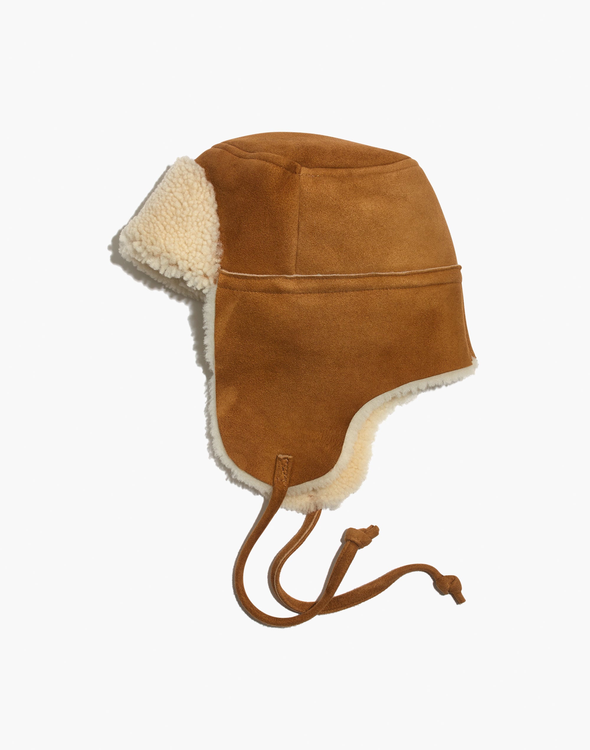 madewell x owen barry&trade; shearling trapper hat