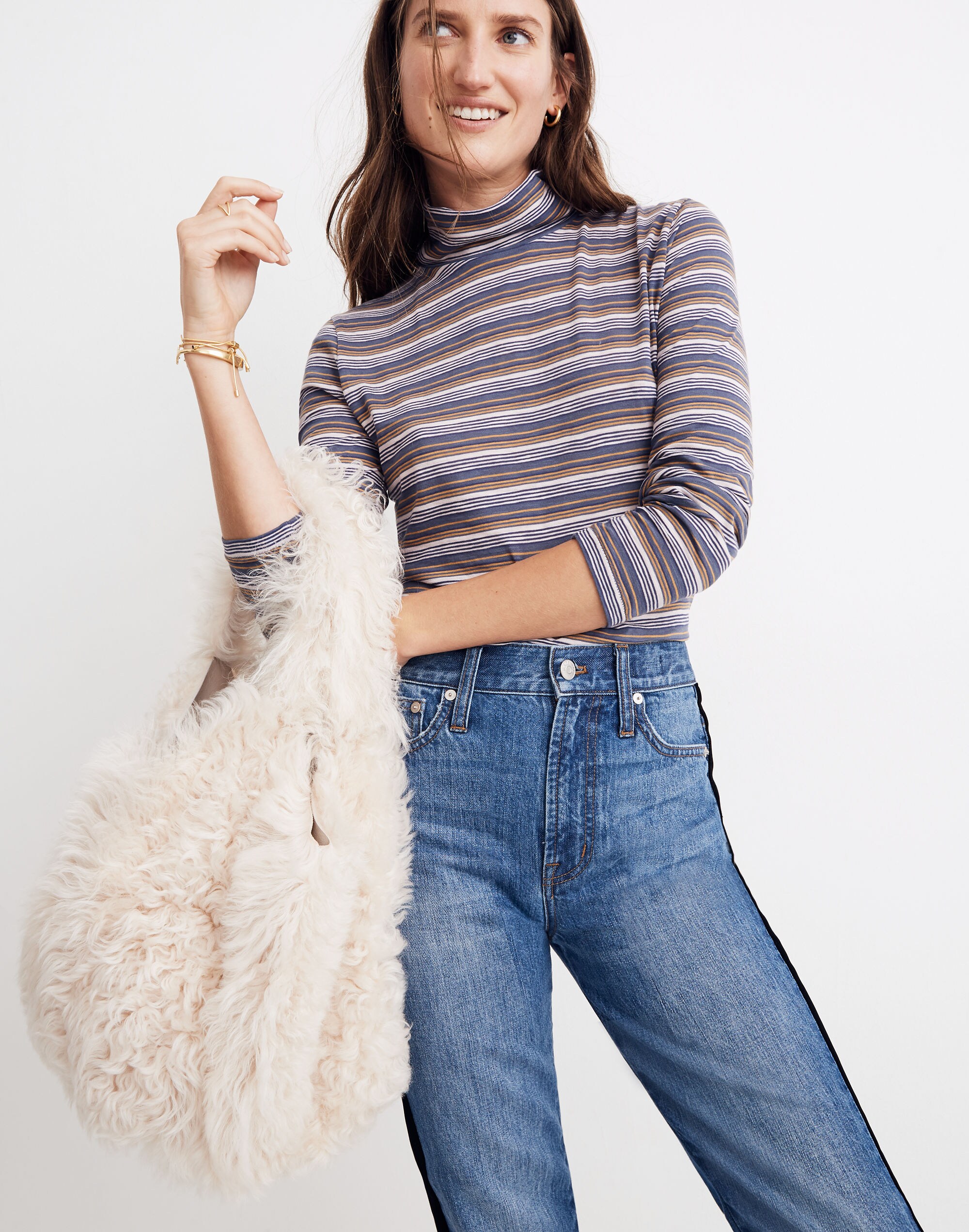 Owen Barry&trade; Shearling Bag