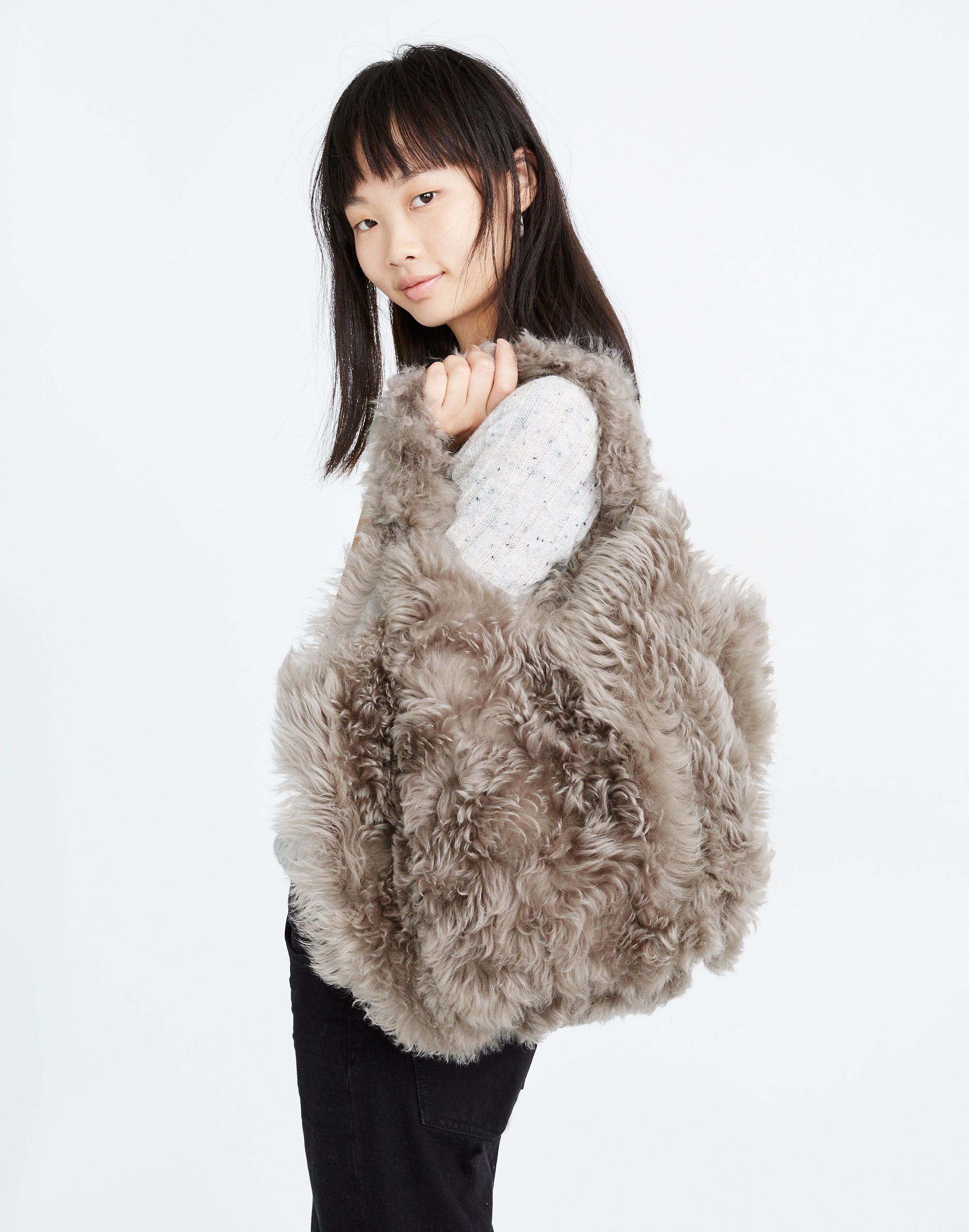 Owen Barry&trade; Shearling Bag