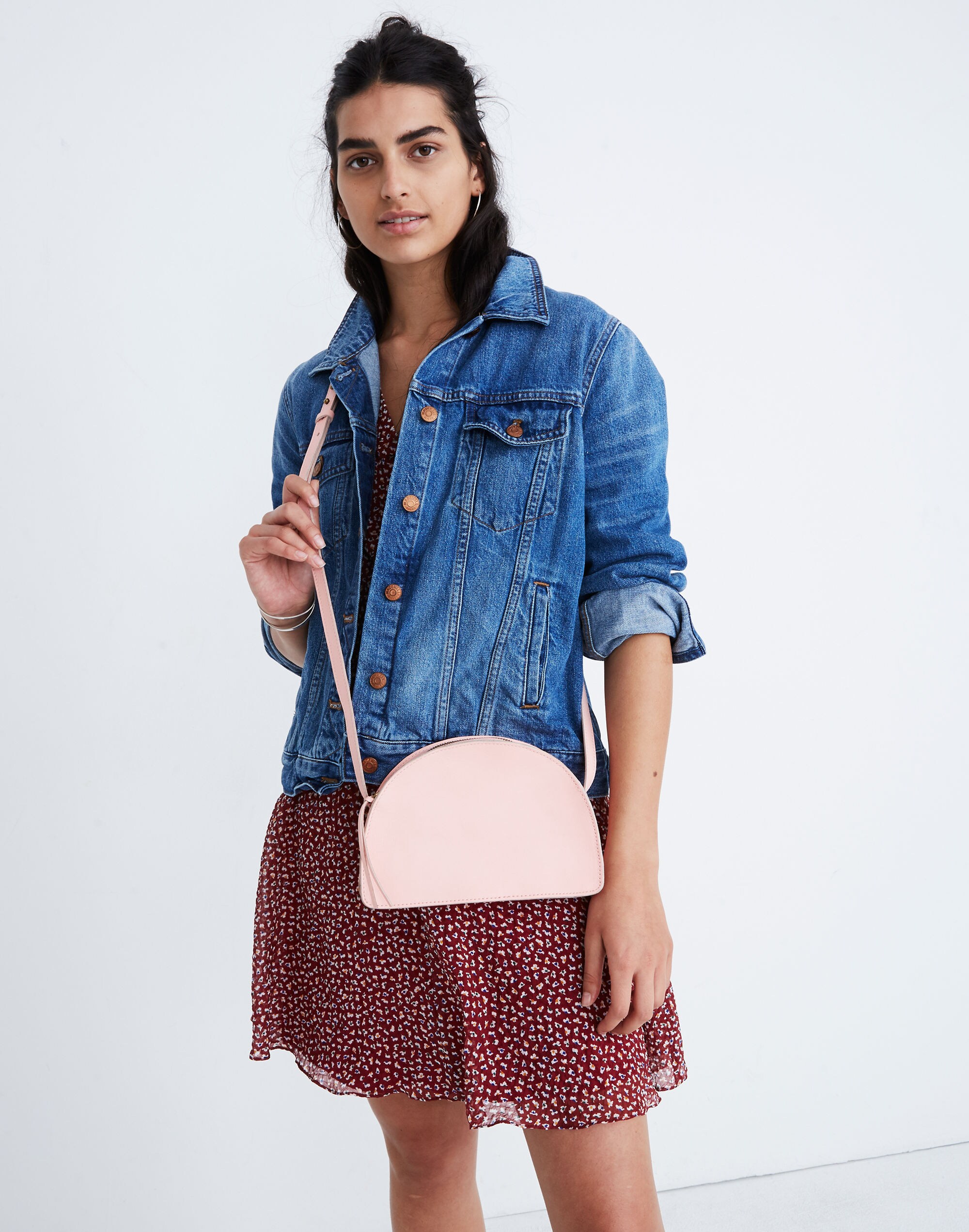 The Simple Half-Moon Crossbody Bag