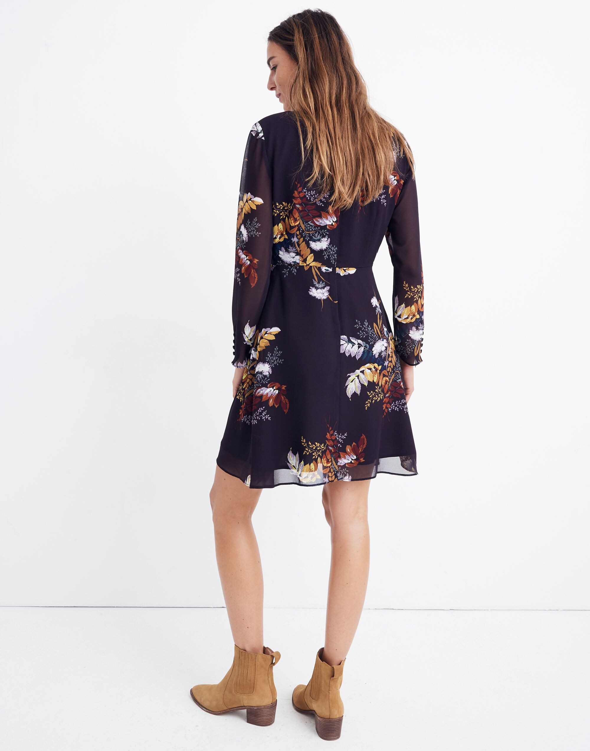 Lilyblossom Button-Front Dress in Blooming Oasis