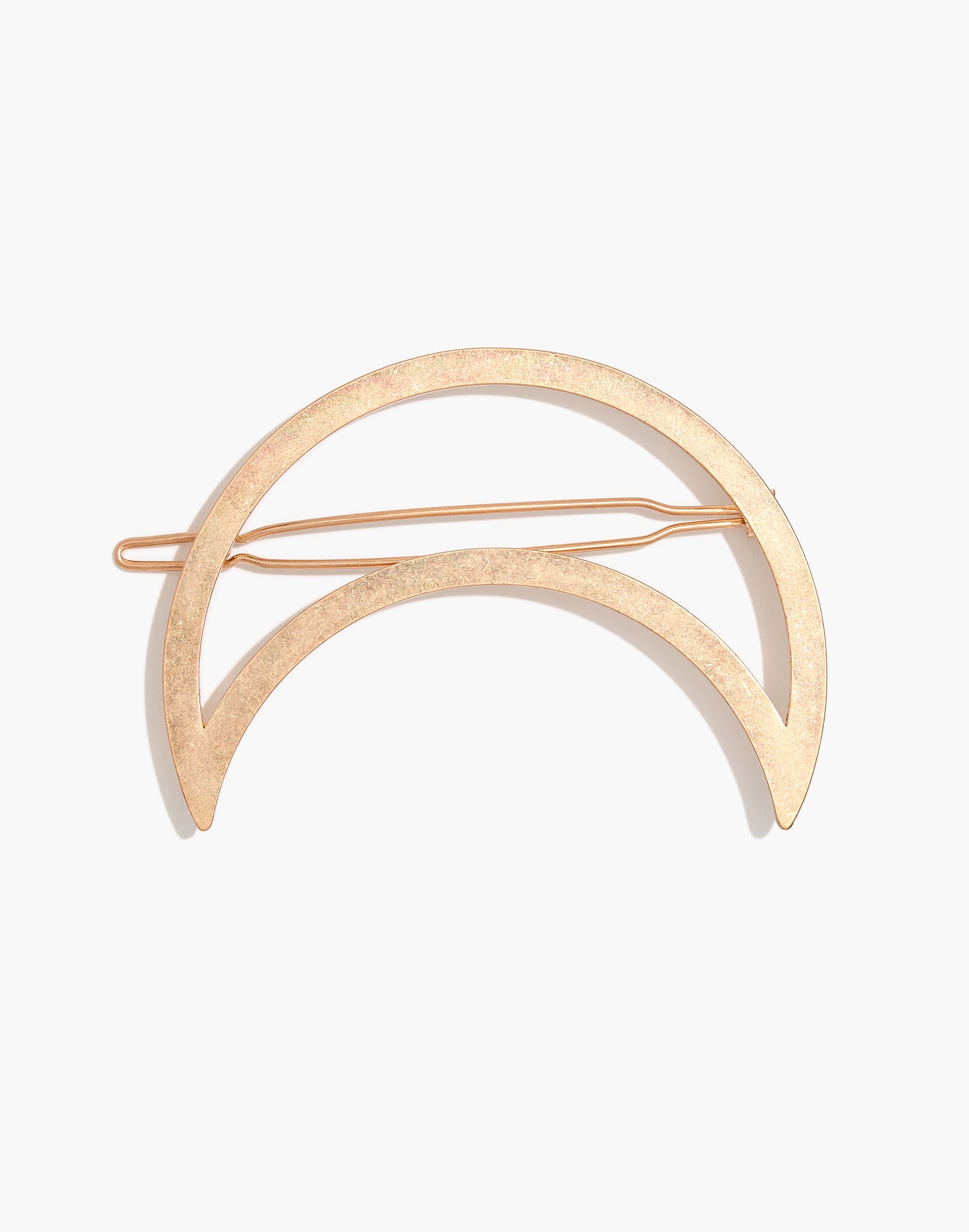 Crescent Moon Barrette