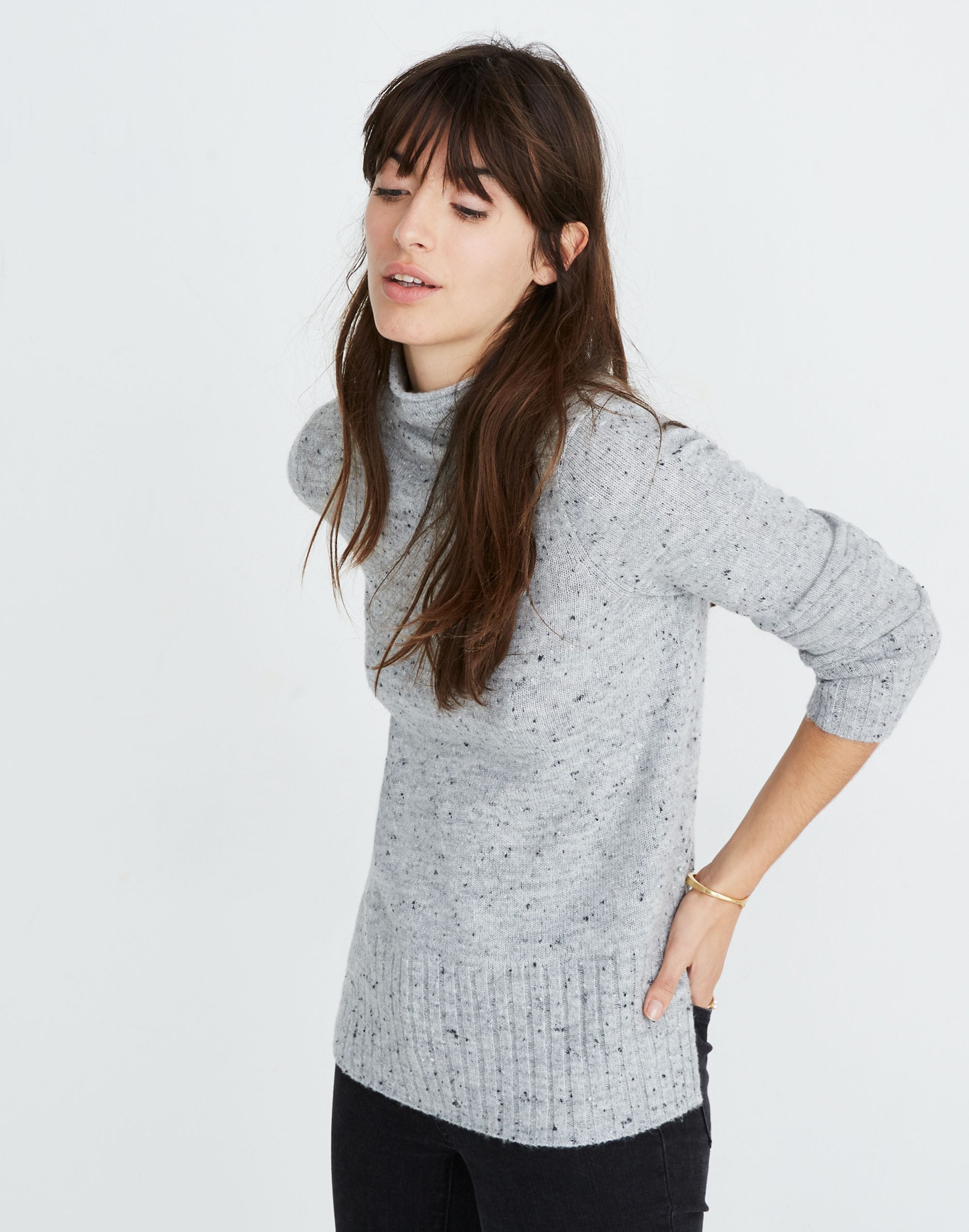 Donegal Inland Turtleneck Sweater in Coziest Yarn