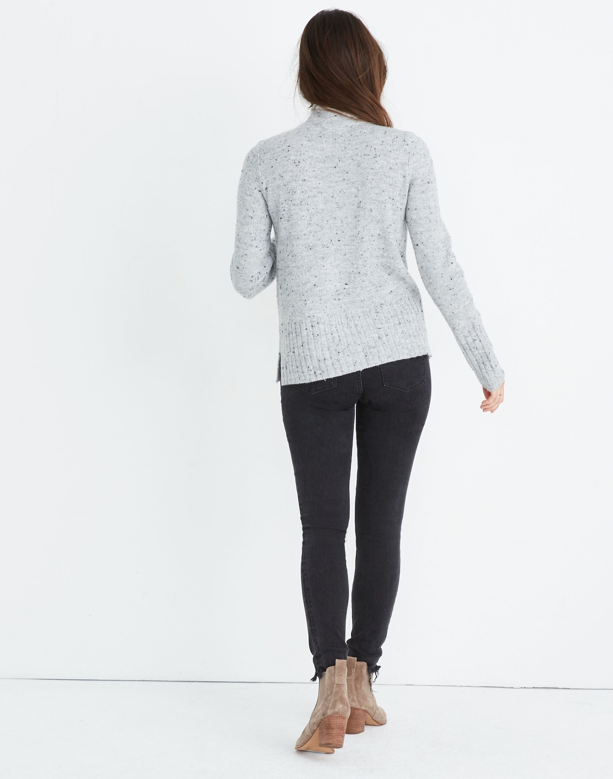 Donegal Inland Turtleneck Sweater in Coziest Yarn