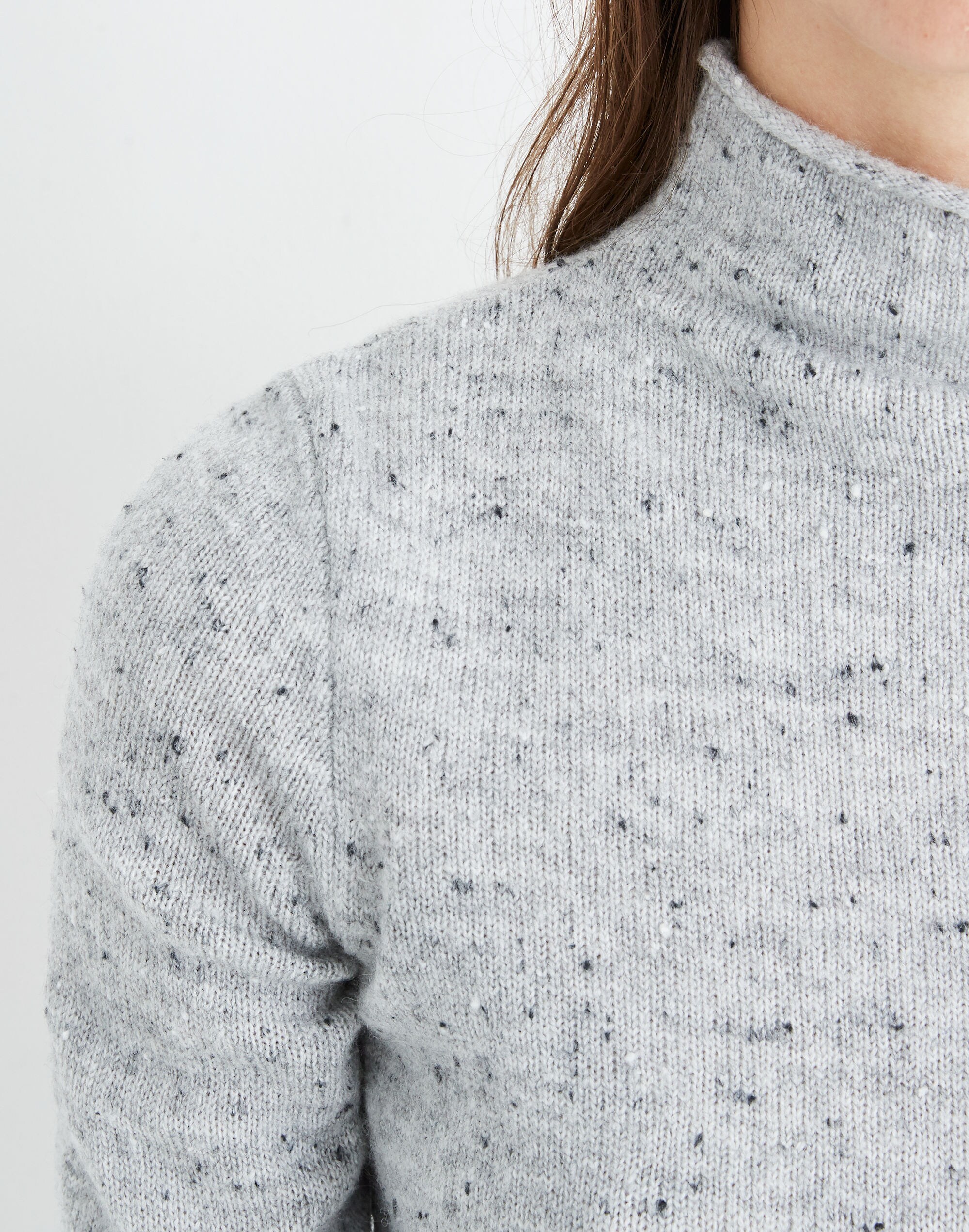 Donegal Inland Turtleneck Sweater in Coziest Yarn