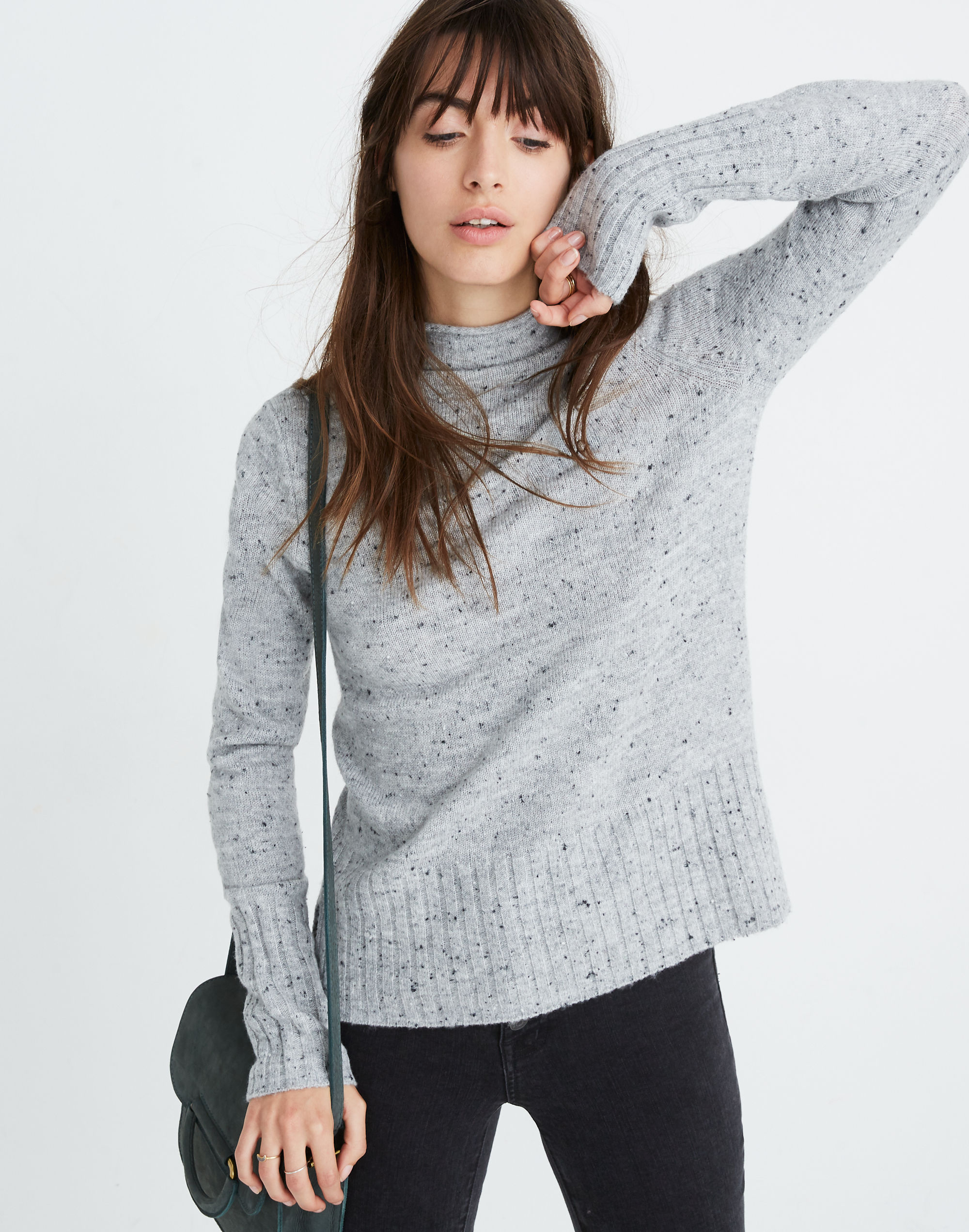 Donegal Inland Turtleneck Sweater in Coziest Yarn