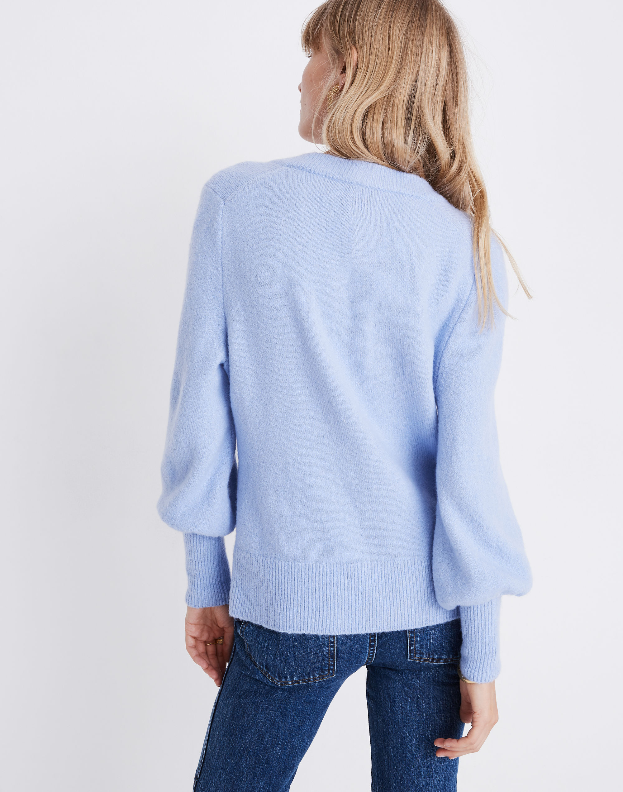 Dashwood V-Neck Sweater in Coziest Yarn