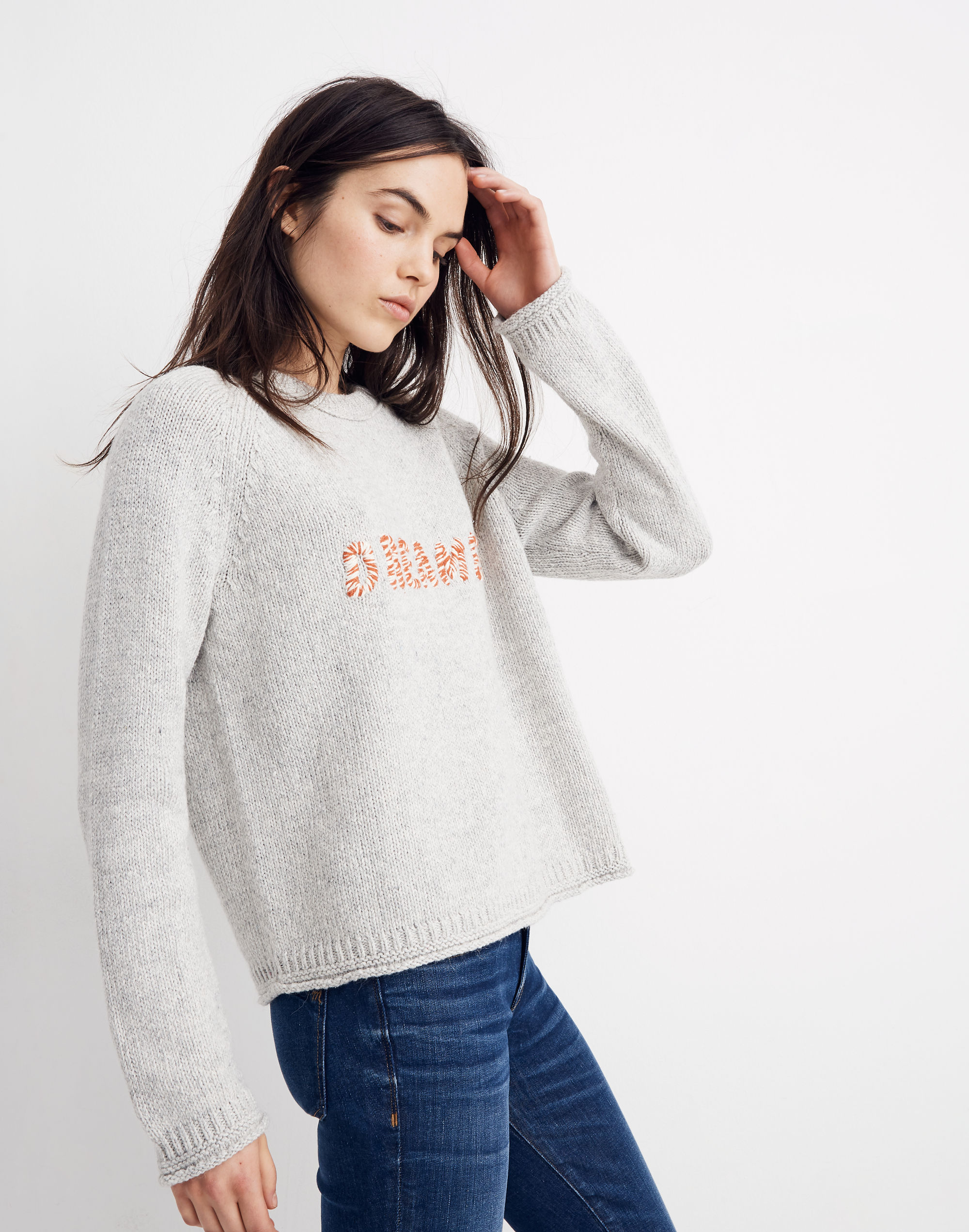 Dreamer Embroidered Keaton Pullover Sweater
