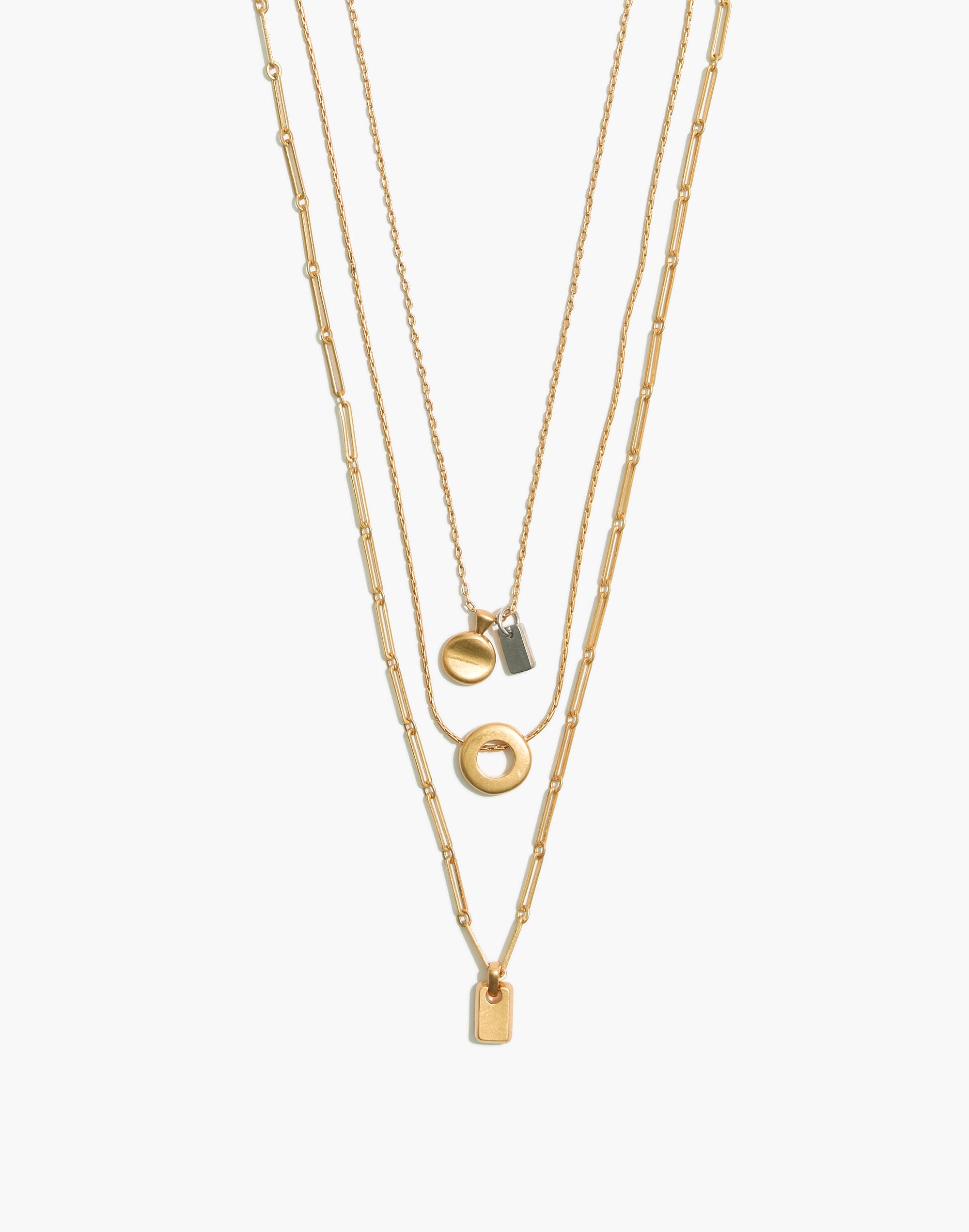 Mini Charms Necklace Set