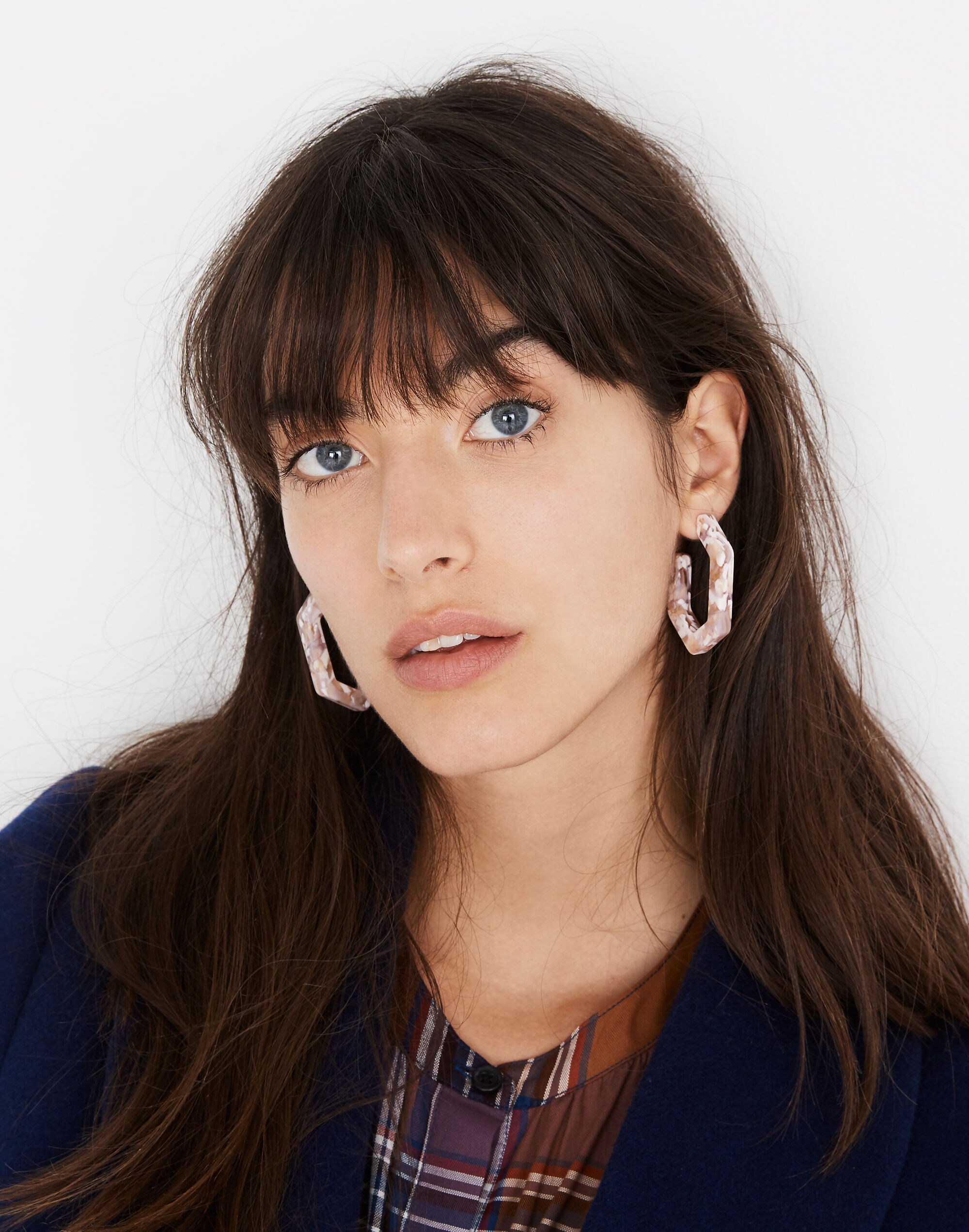 Oversized Geometric Hoop Earrings