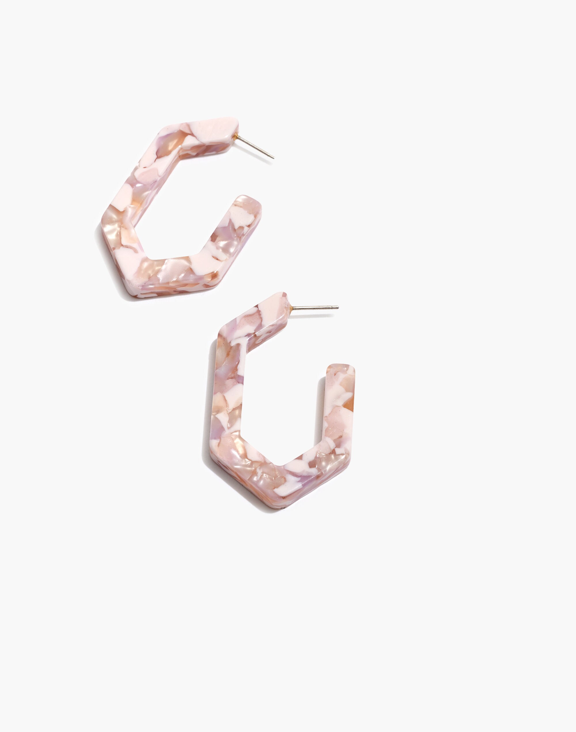Oversized Geometric Hoop Earrings