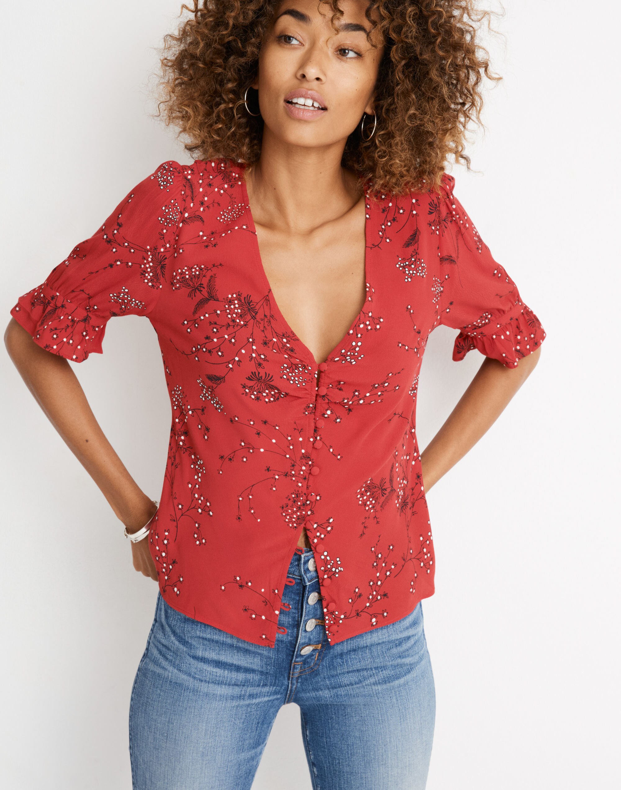Daylight Top in Windswept Floral