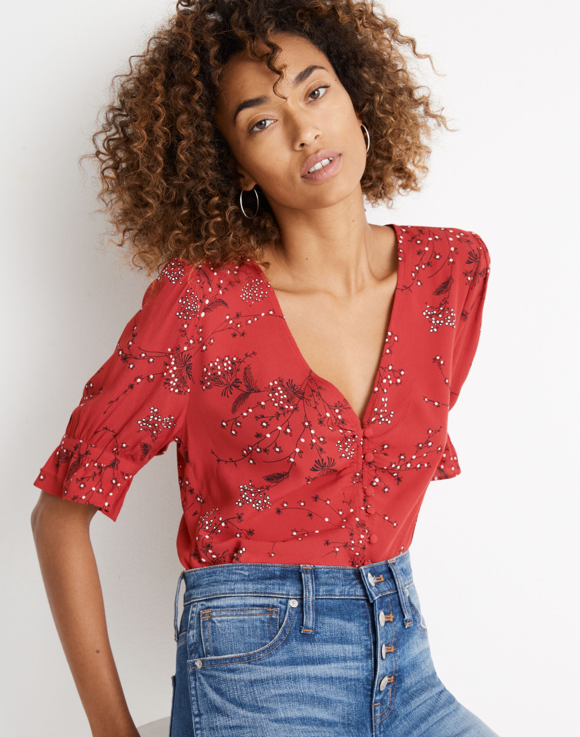 Daylight Top in Windswept Floral