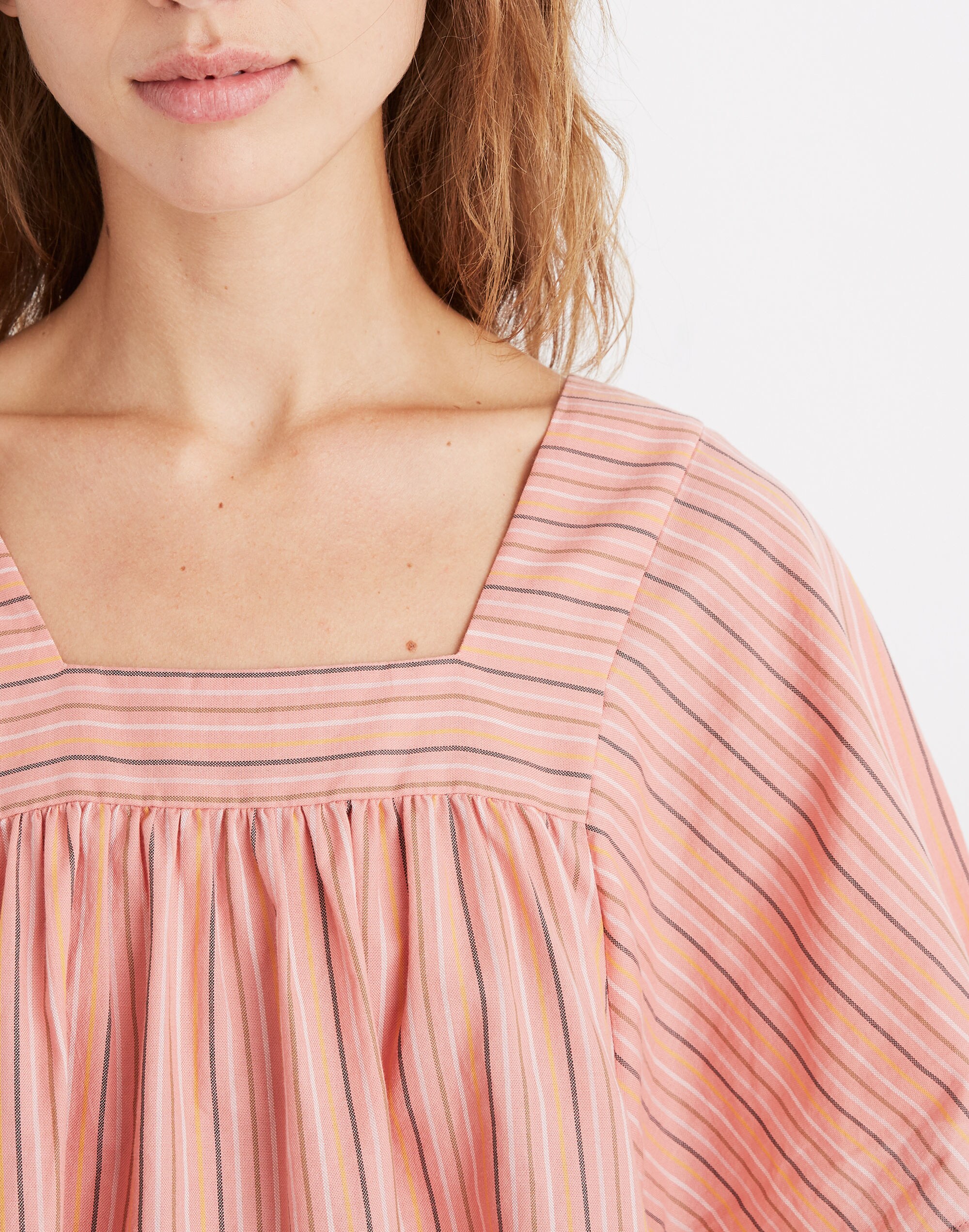 Butterfly Top in Slope Stripe