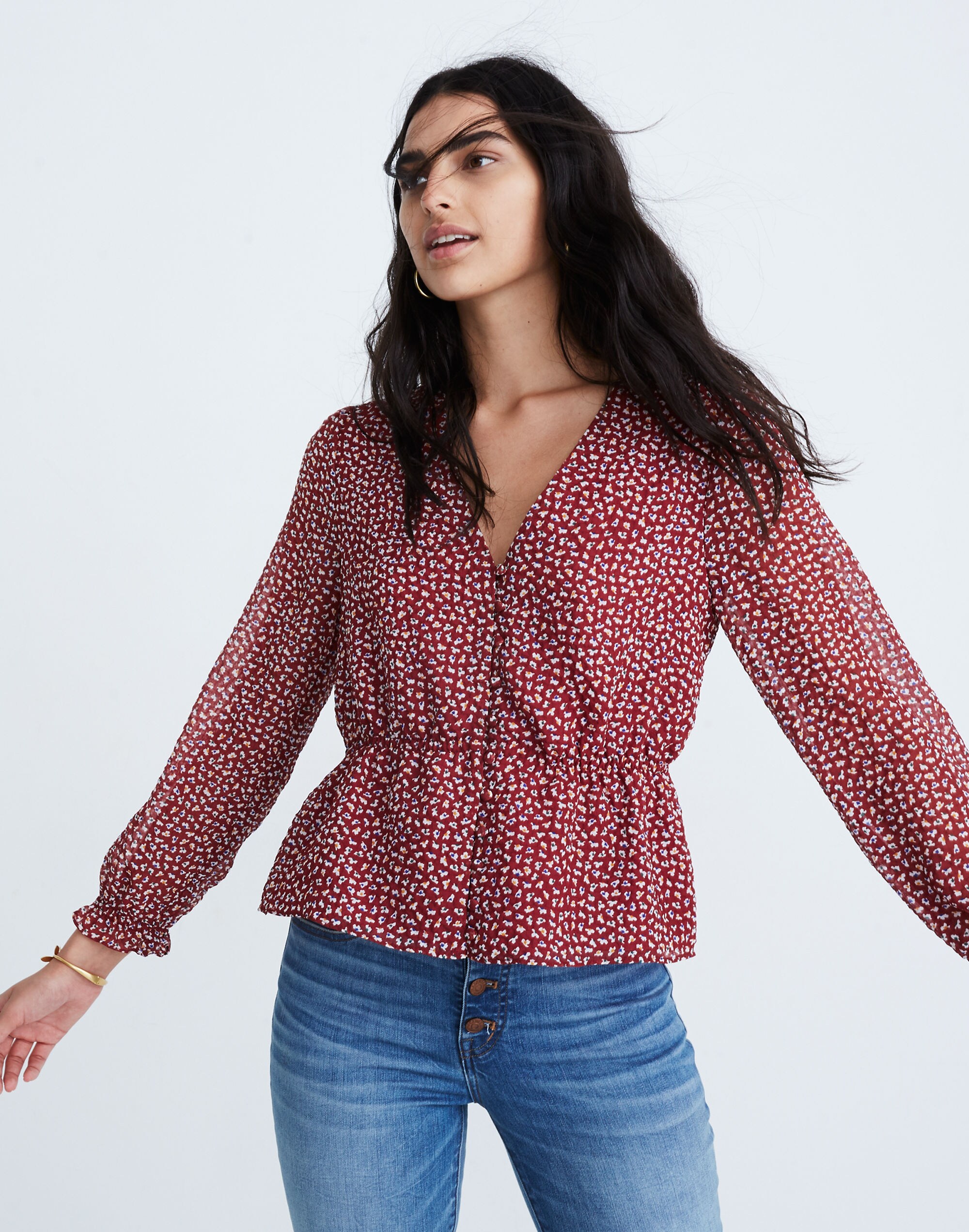 Overture Top in Ditsy Flowers