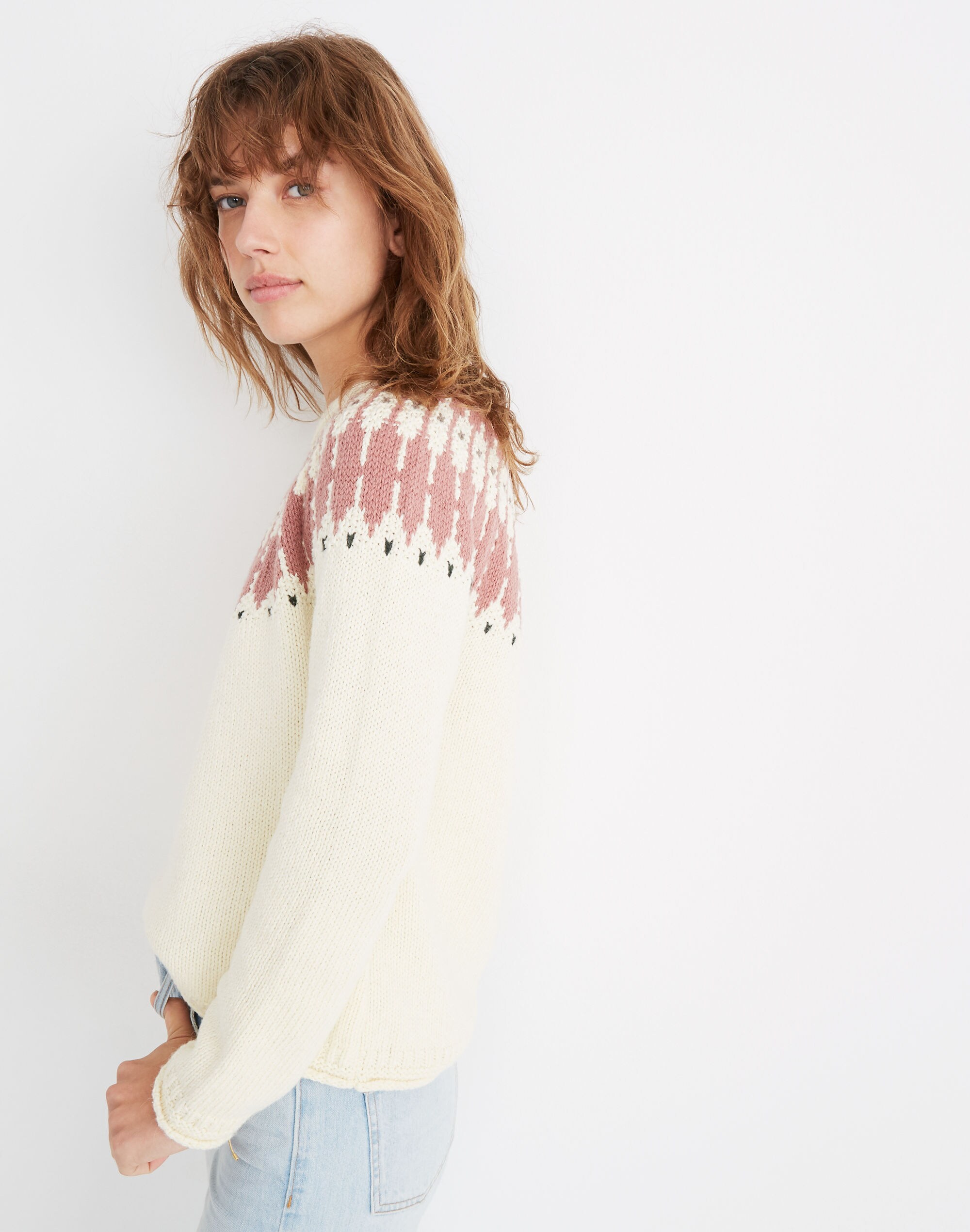 Fair Isle Keaton Pullover Sweater