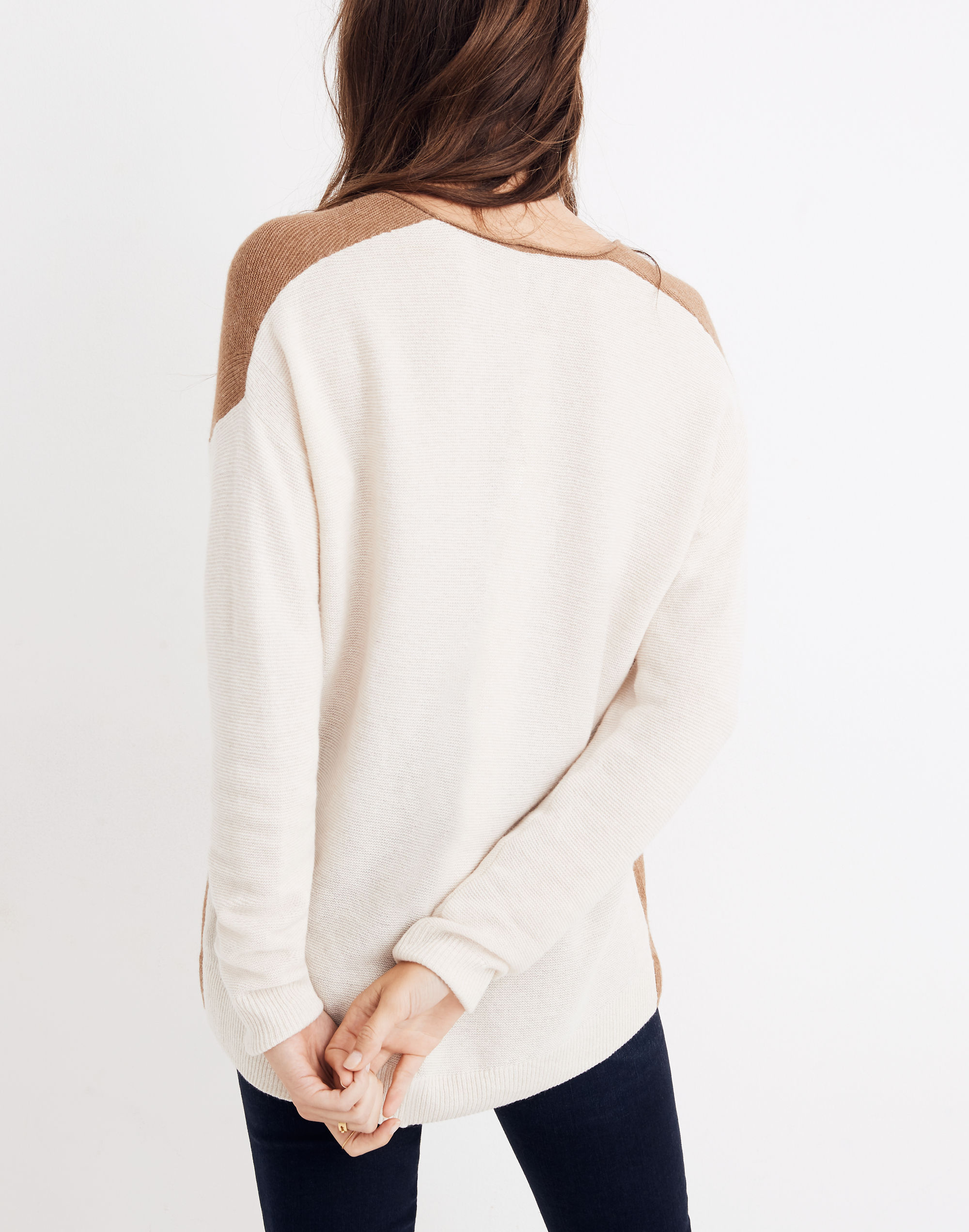 Kimball Pullover Sweater in Colorblock