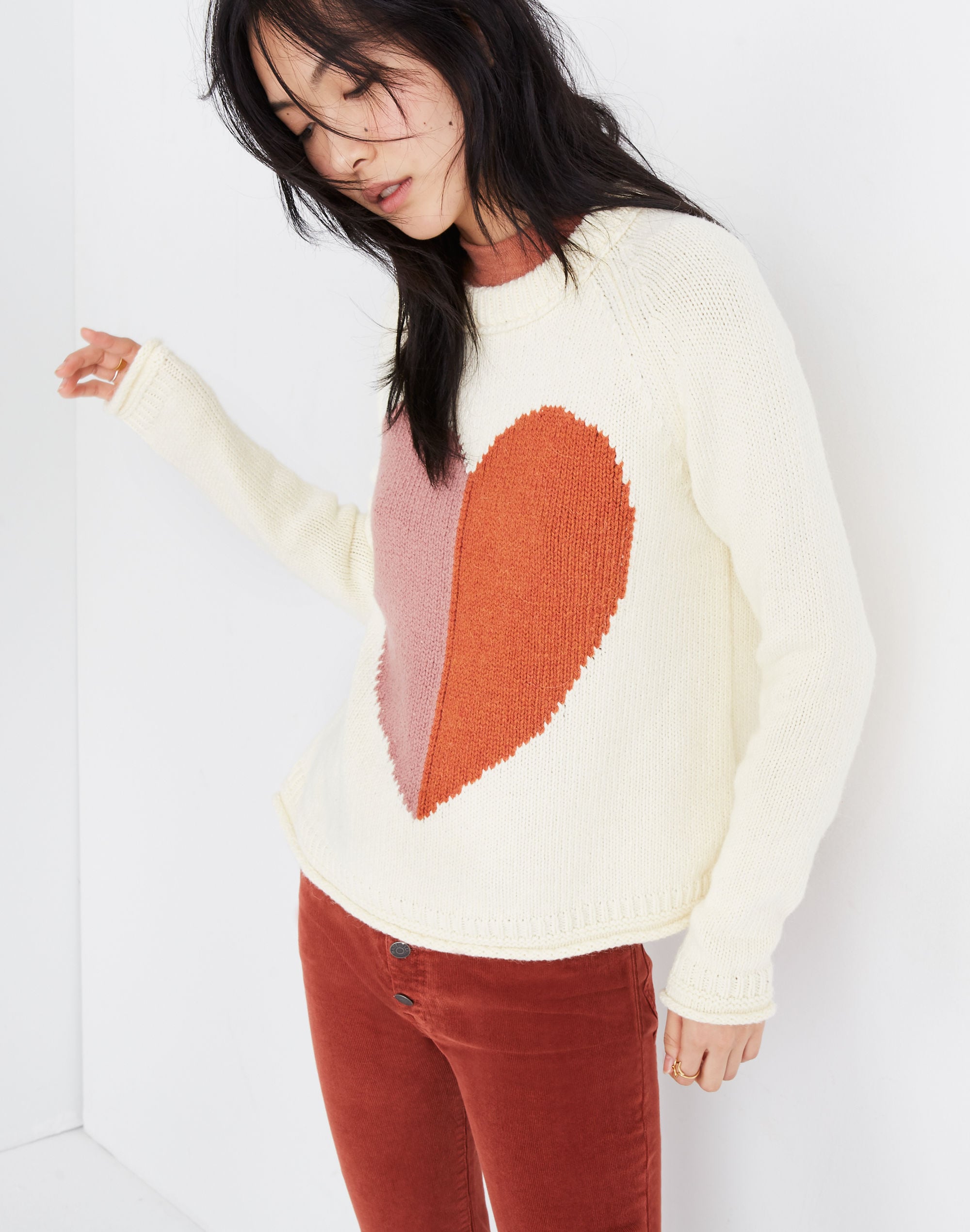 Heart Keaton Pullover Sweater