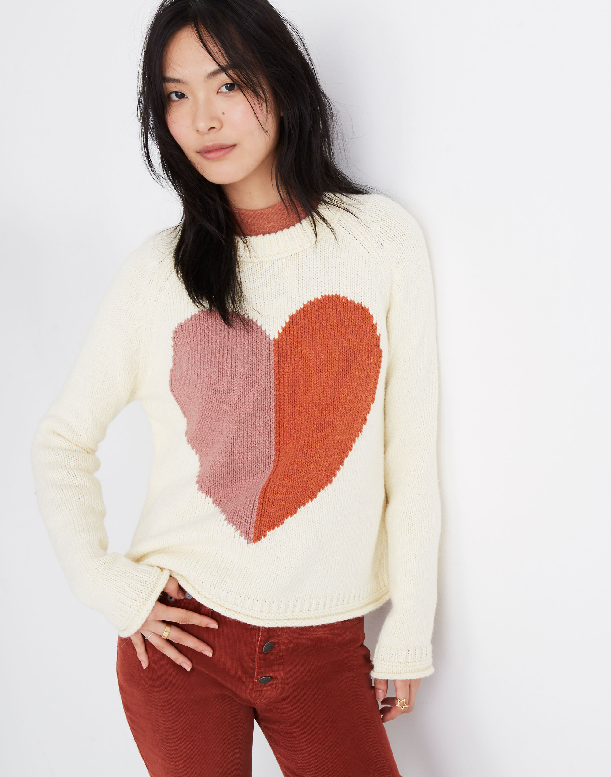 Heart Keaton Pullover Sweater
