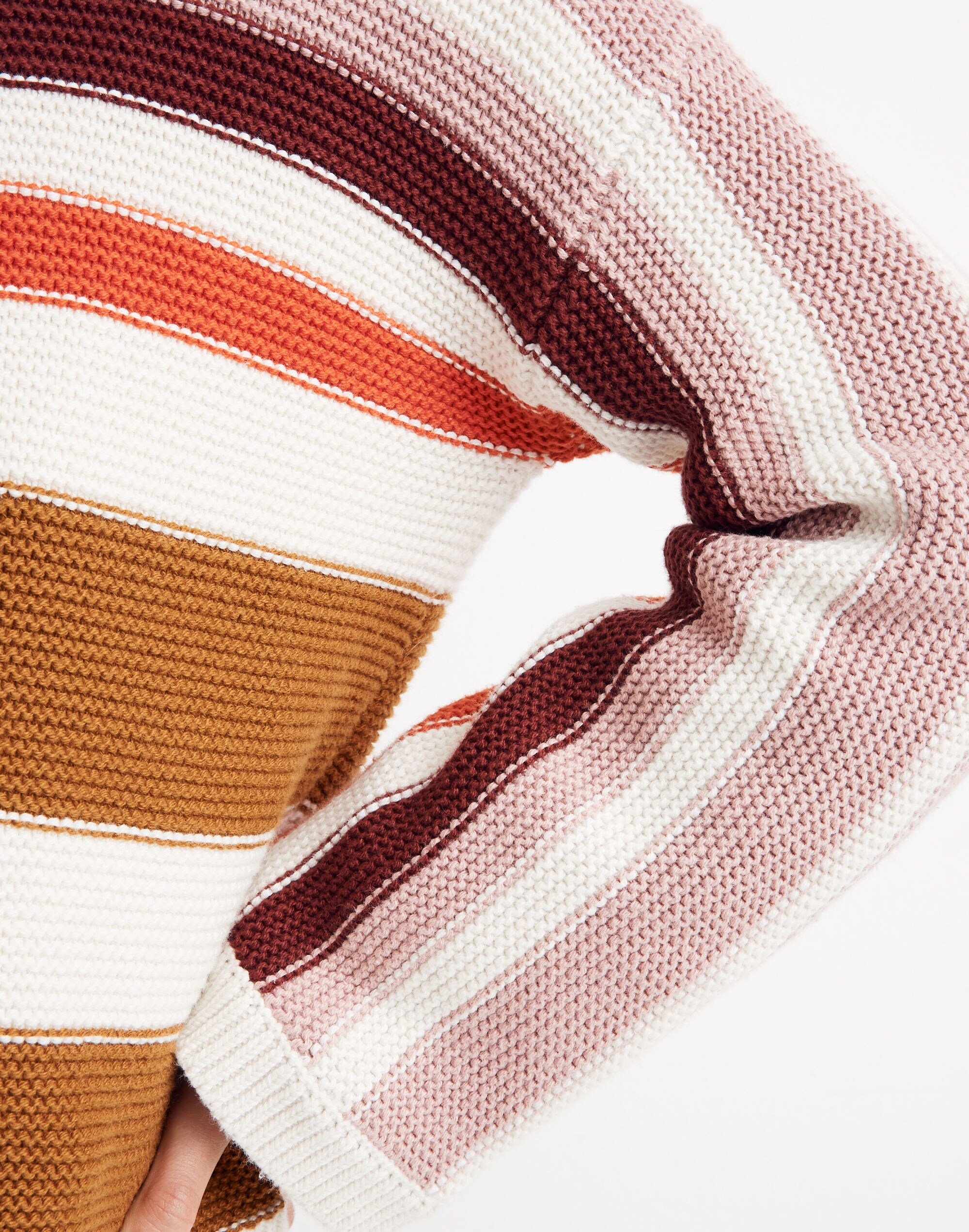 Valleyscape Striped Pullover Sweater