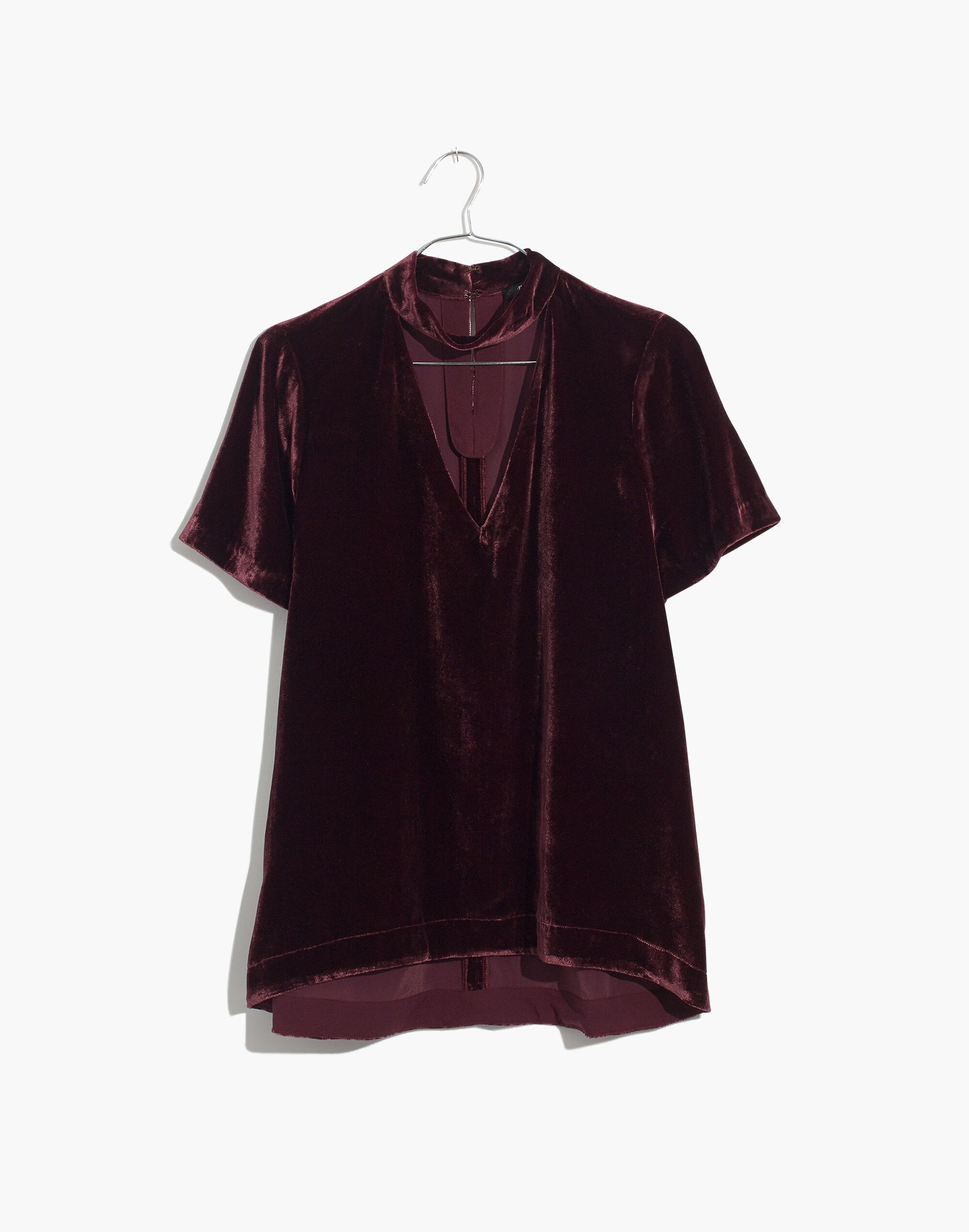 Velvet Choker Top