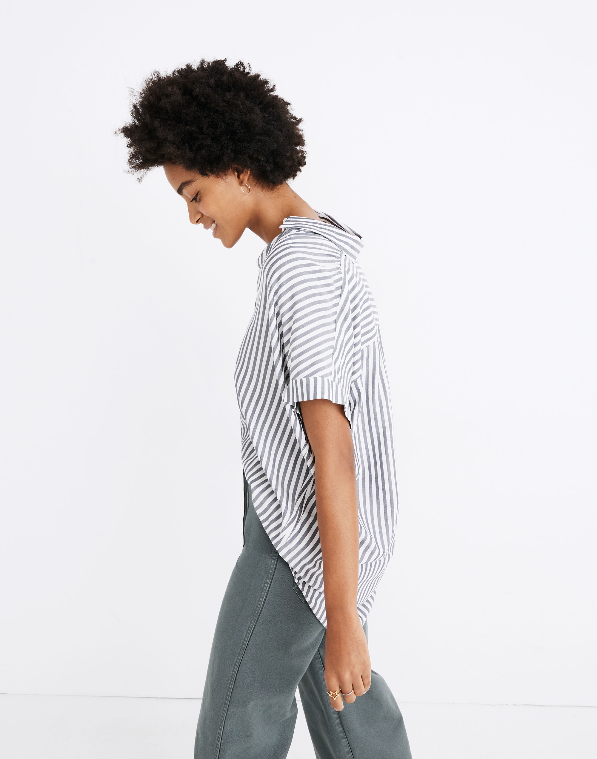 Central Shirt in Ballard Stripe