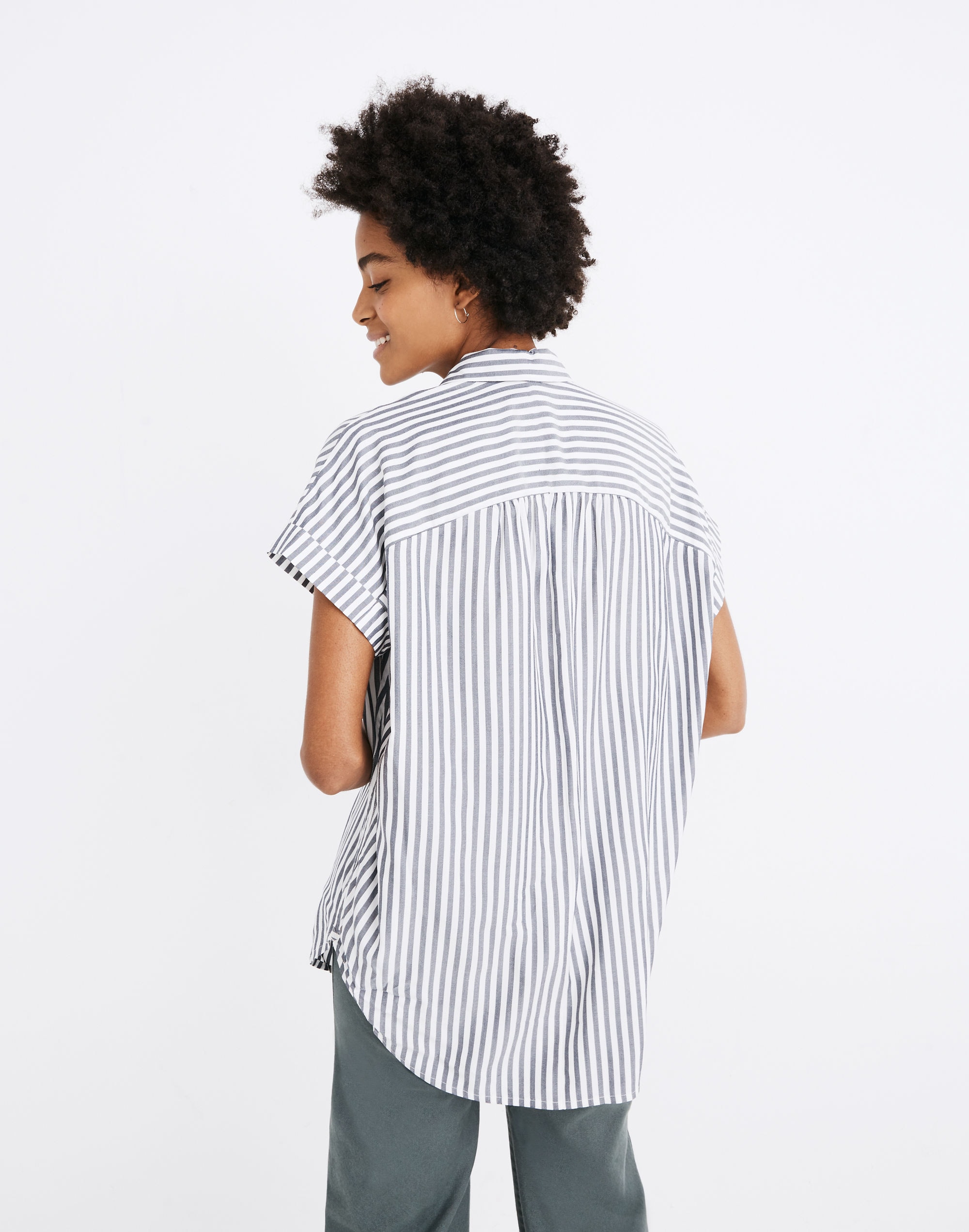Central Shirt in Ballard Stripe