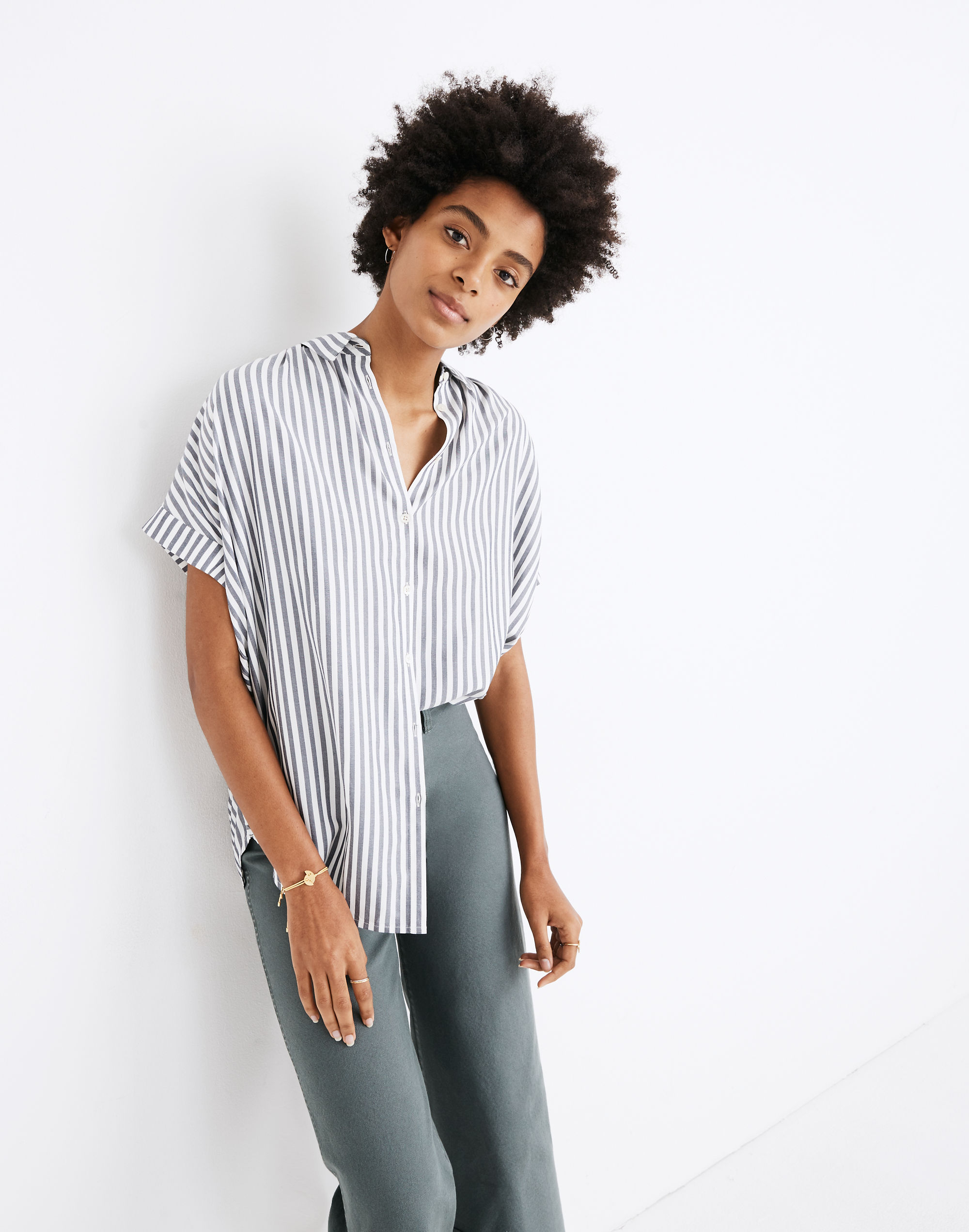 Central Shirt in Ballard Stripe