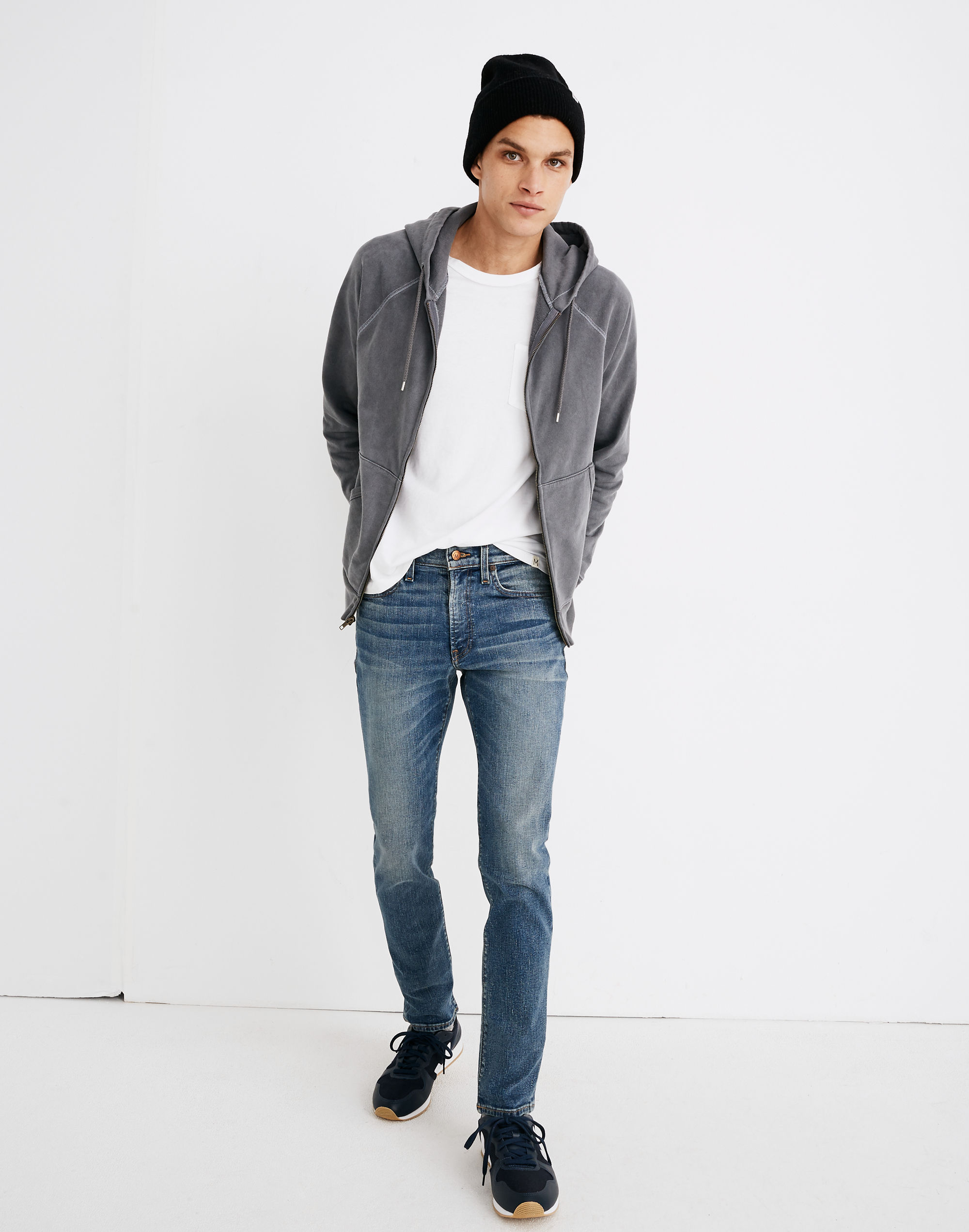 Slim Jeans in Danforth Wash