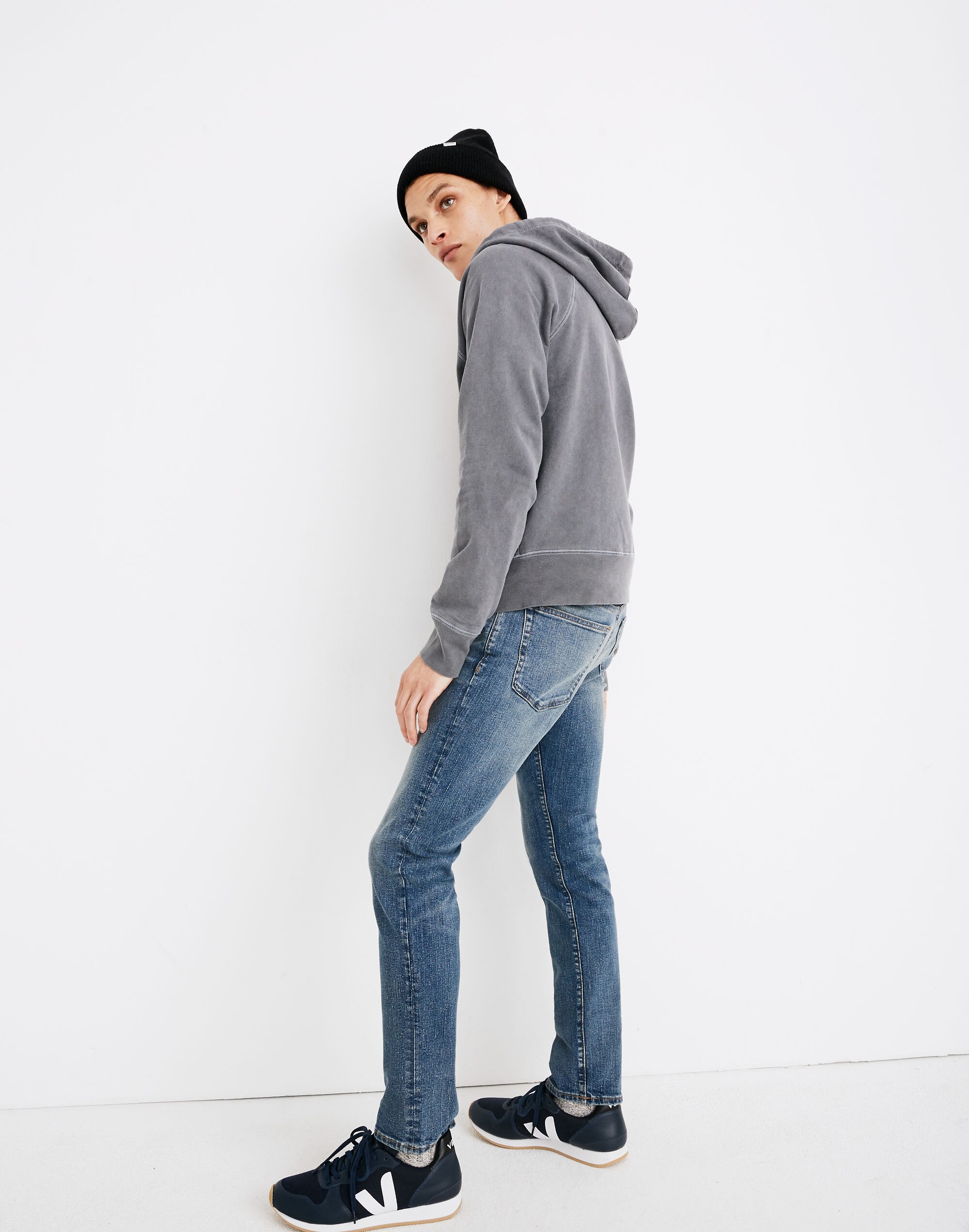 Slim Jeans in Danforth Wash