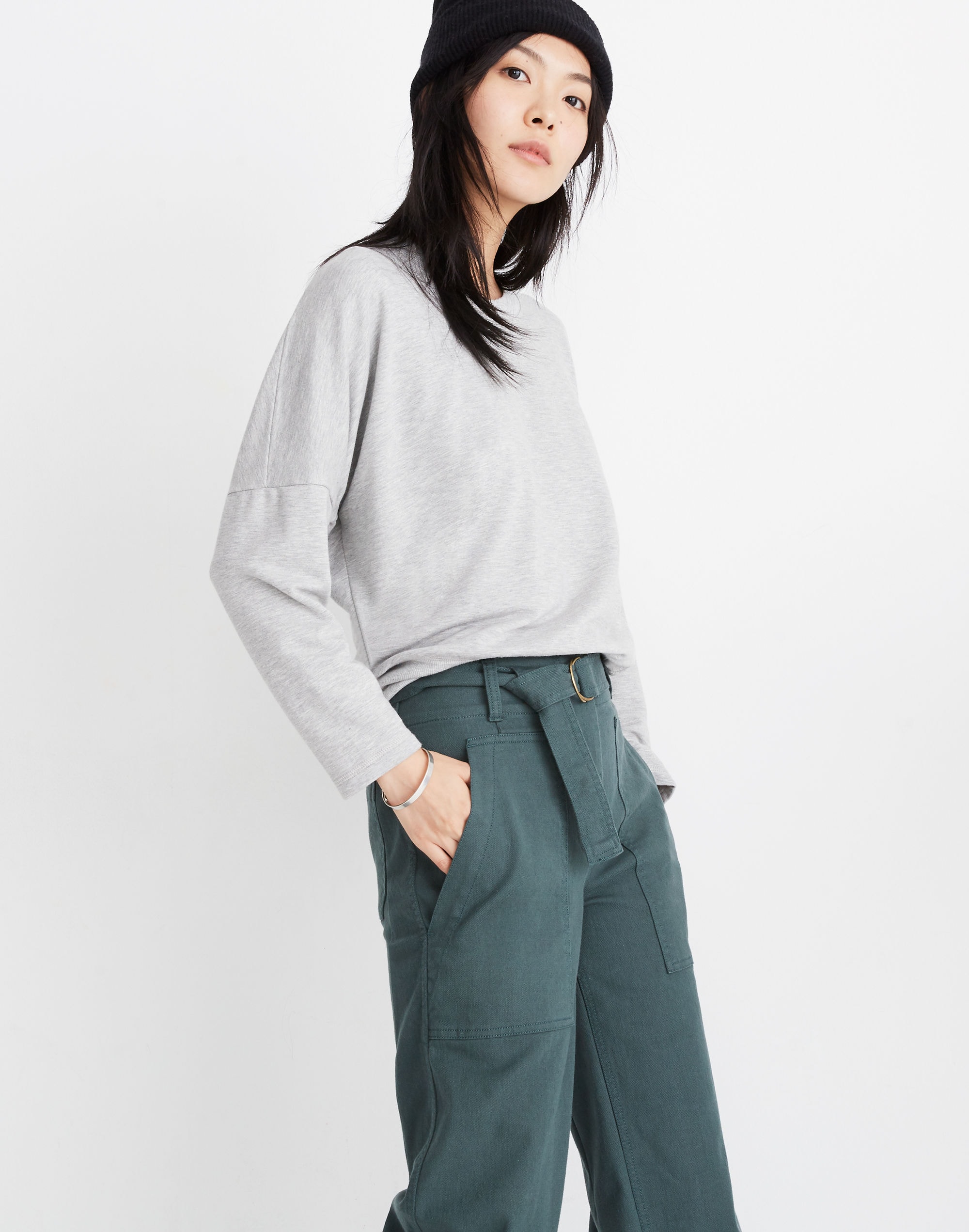 rivet &amp; thread relaxed sweatshirt