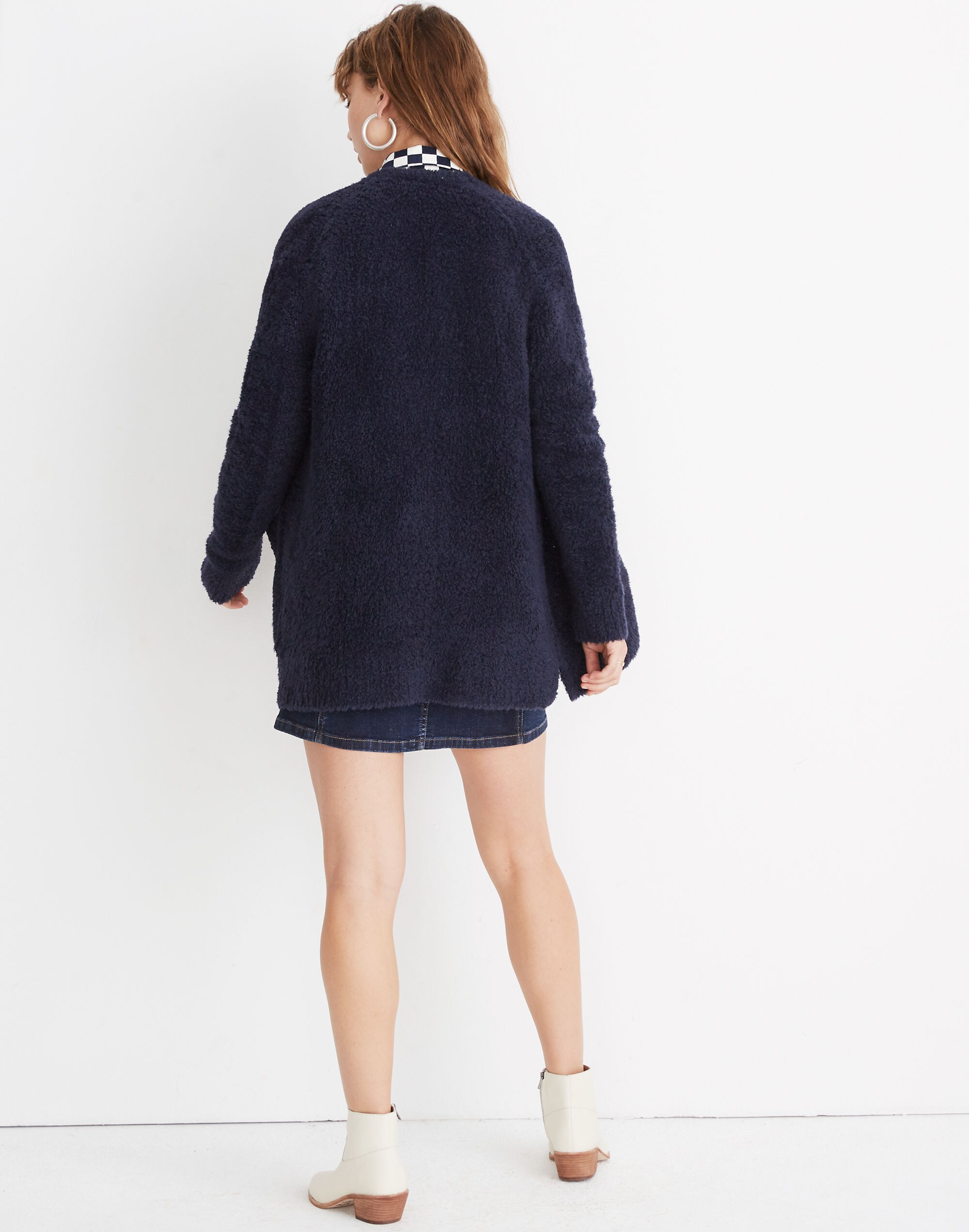 Teddy Cardigan Sweater