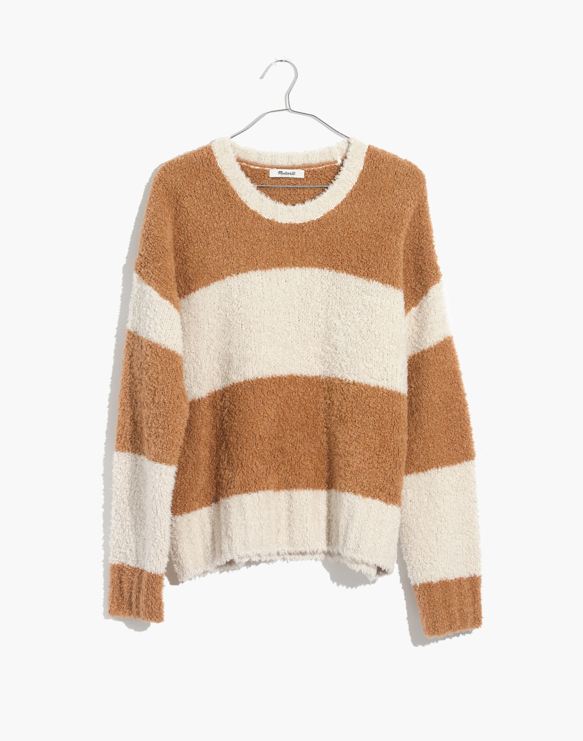 Teddy Striped Pullover Sweater