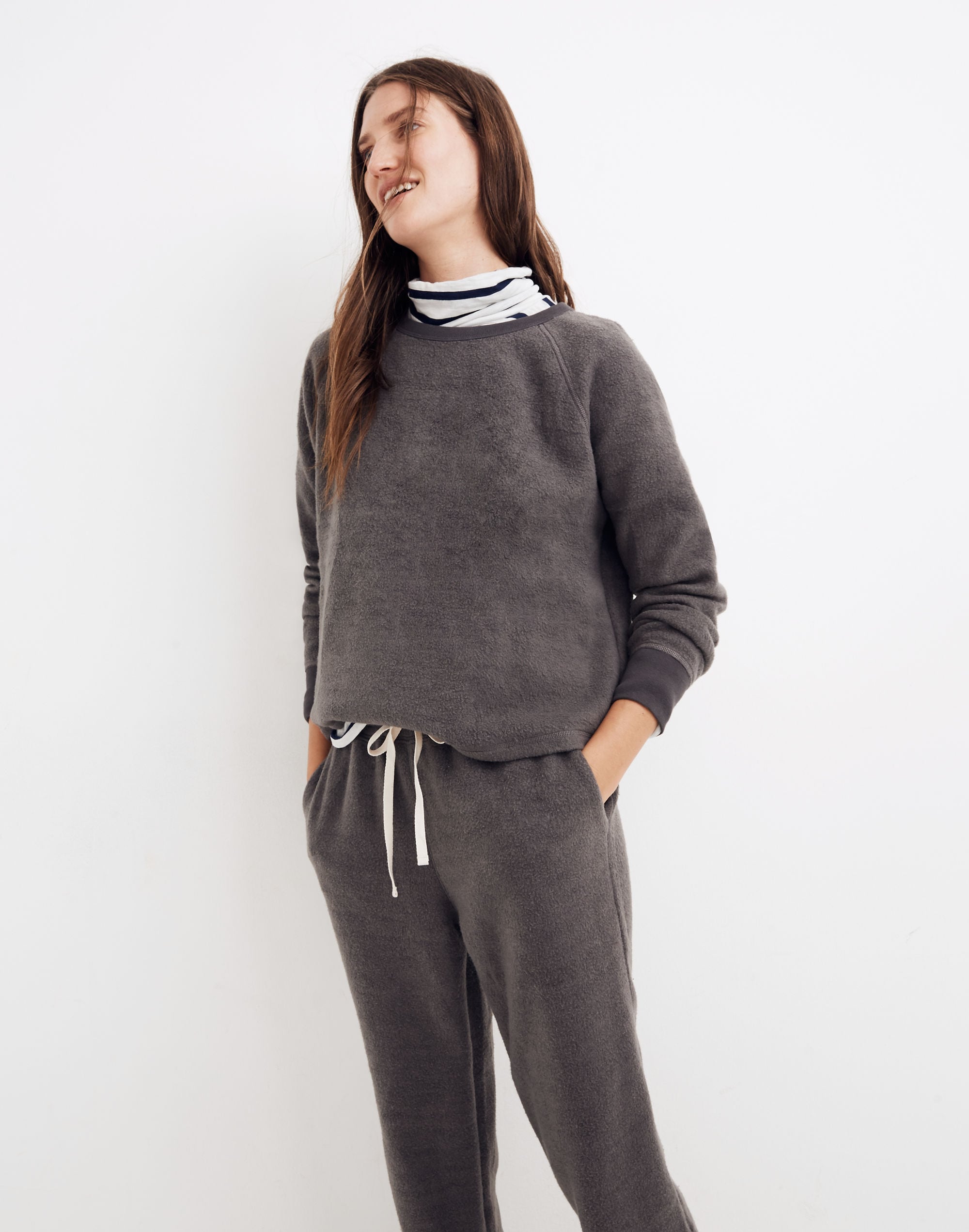 Fleece Pajama Sweatshirt