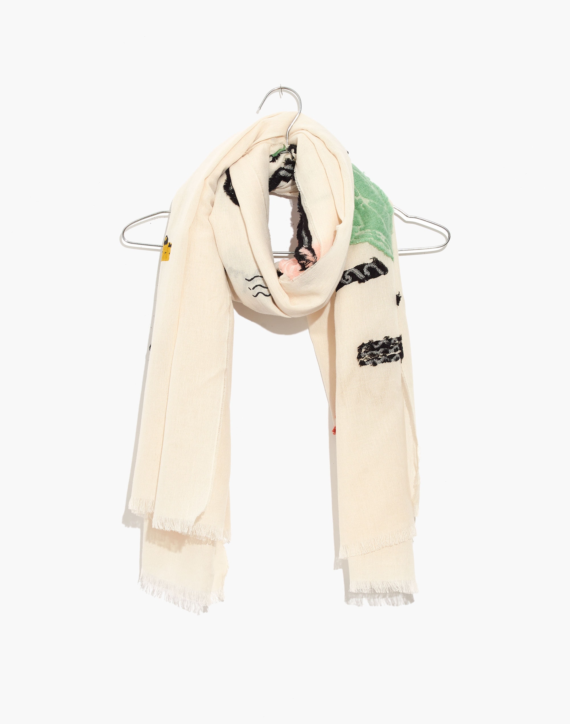 Subway Graffiti Map Scarf